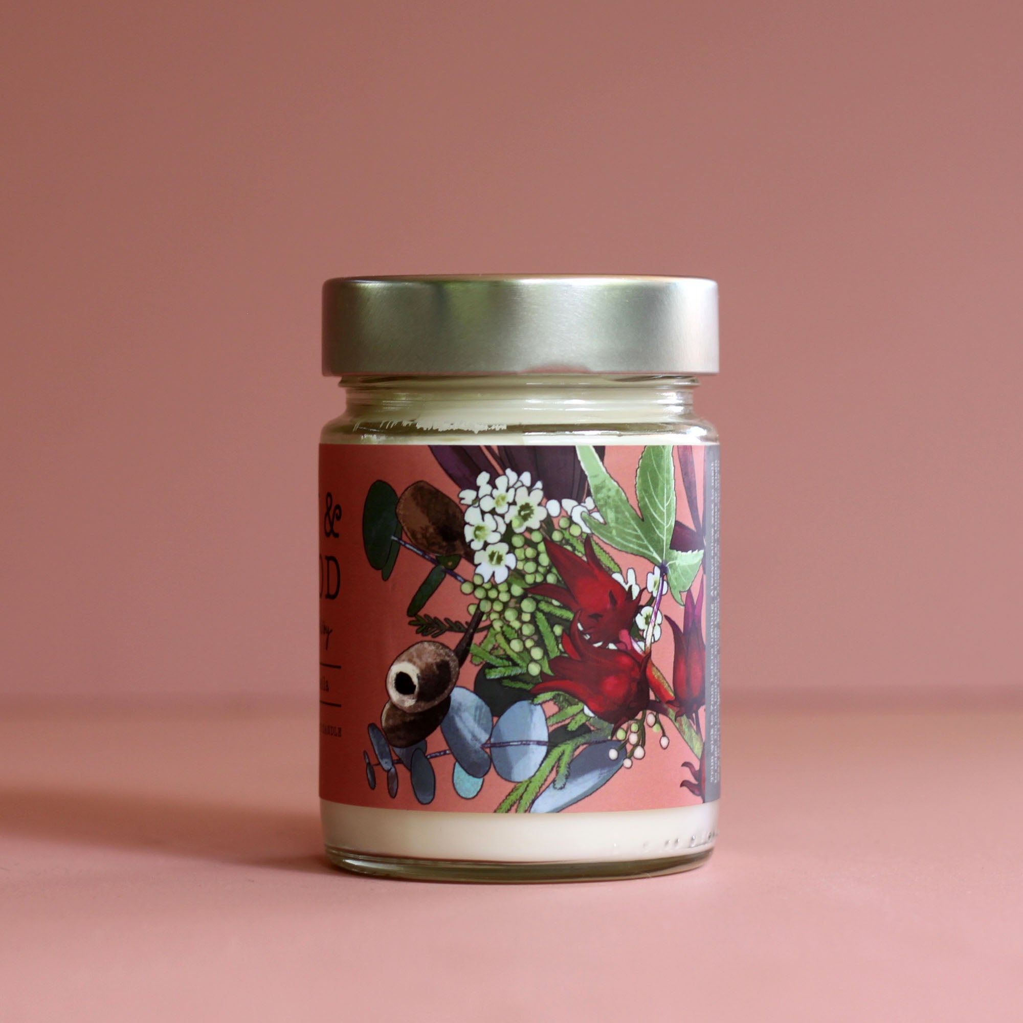 Australiana: Wild Rosella Scented Candle - Ivy & Wood