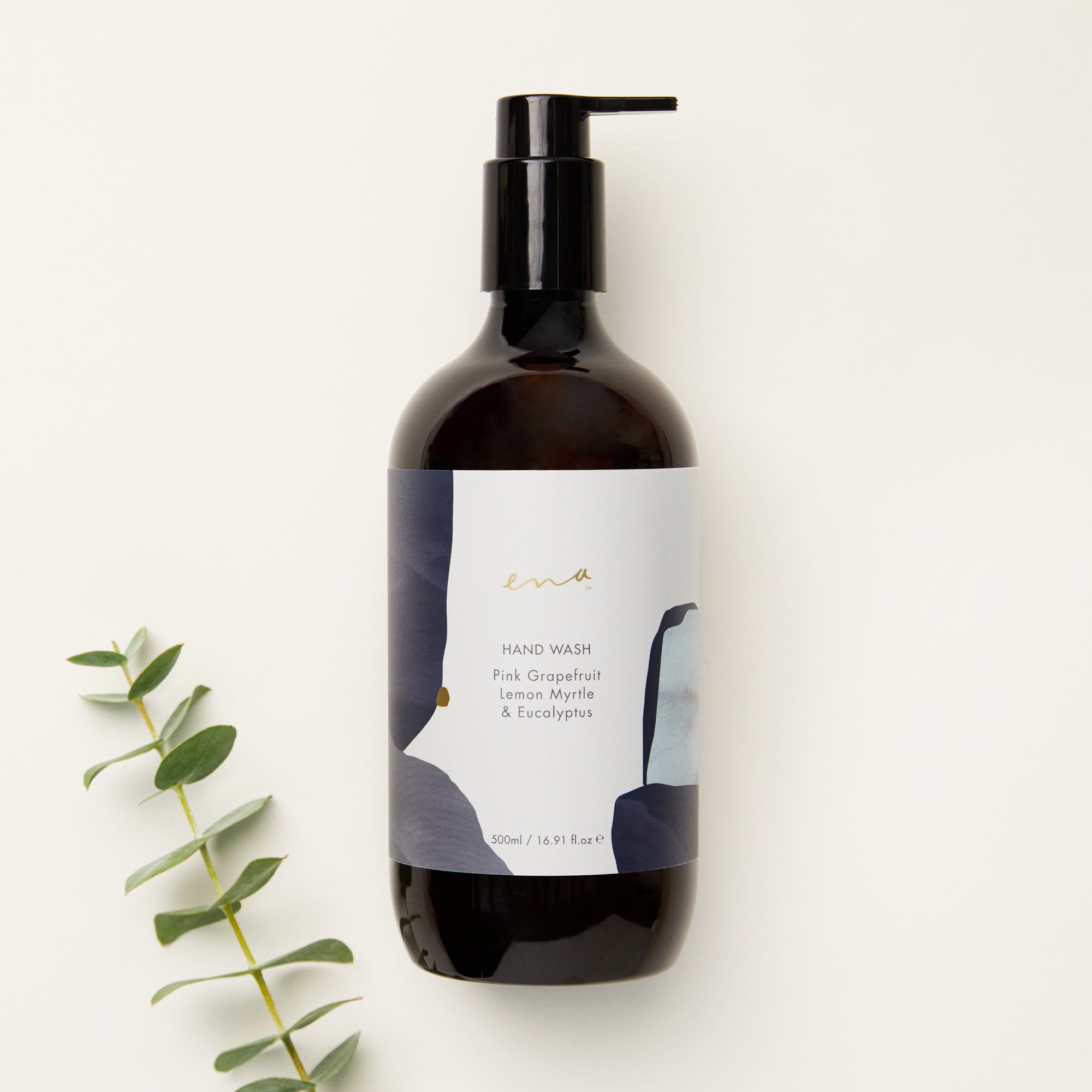 Natural Hand Wash (Pink Grapefruit, Lemon Myrtle & Eucalyptus) by Ena - Ivy & Wood