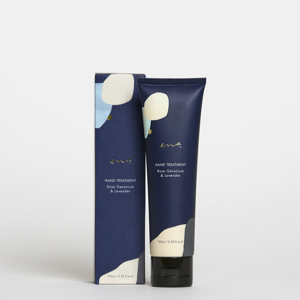 Natural Hand Treatment (Rose Geranium & Lavender) by Ena - Ivy & Wood