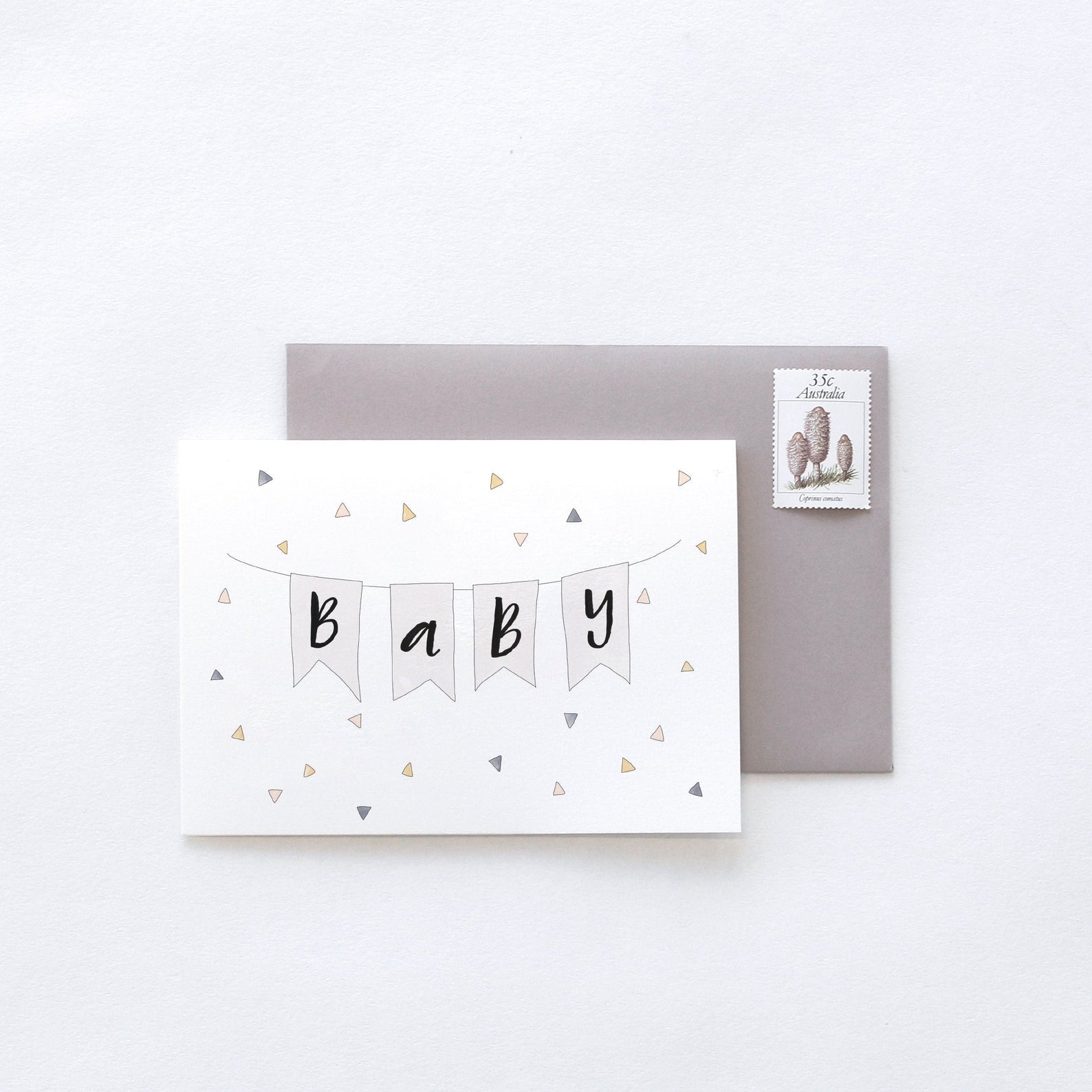 Baby Bunting Greeting Card by In The Daylight - Ivy & Wood