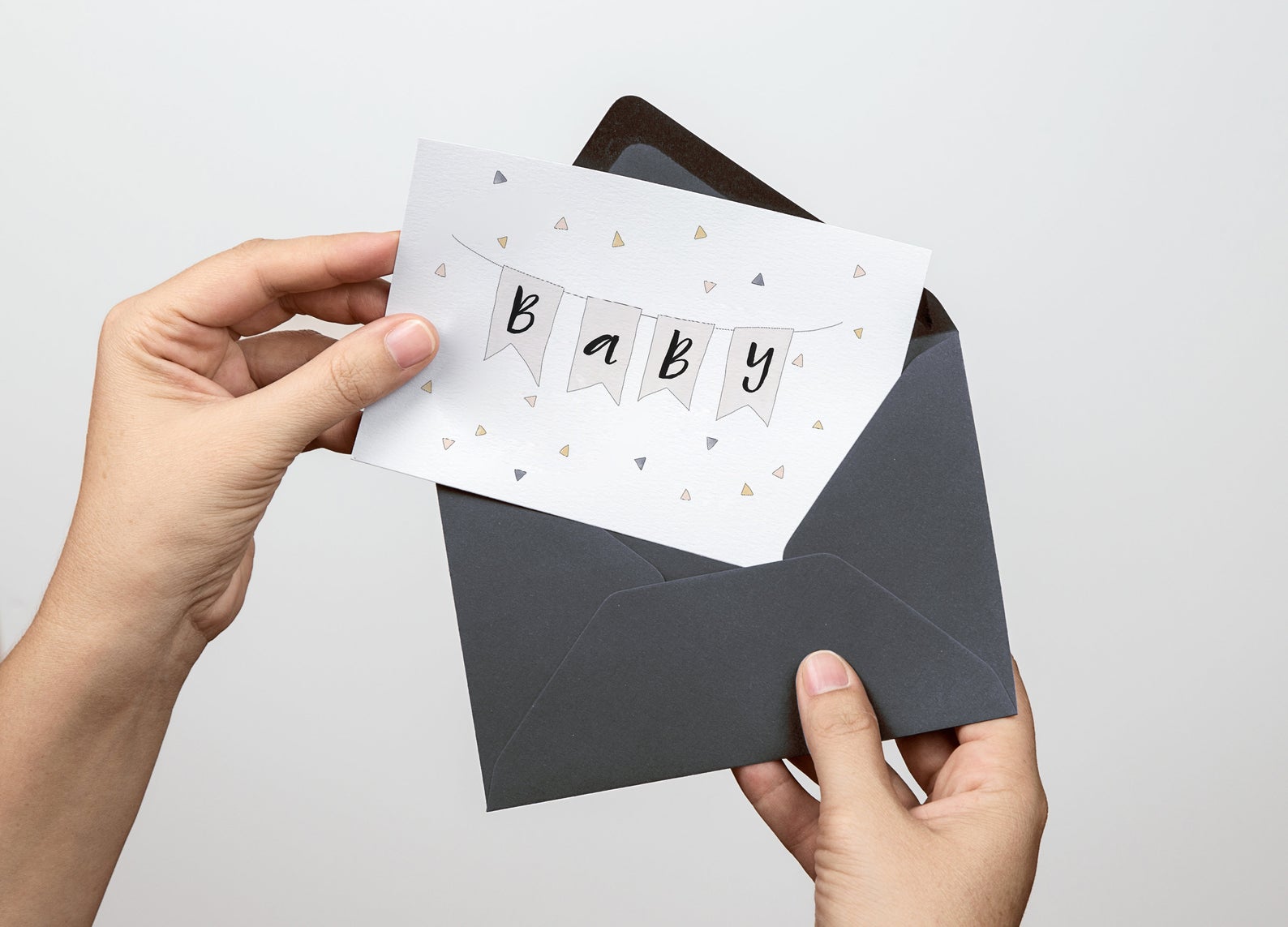 Baby Bunting Greeting Card by In The Daylight - Ivy & Wood