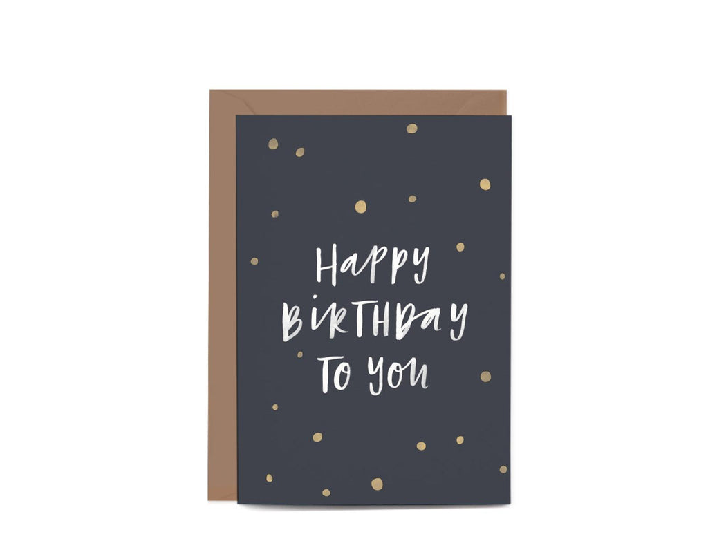 Birthday Confetti Greeting Card by In The Daylight - Ivy & Wood