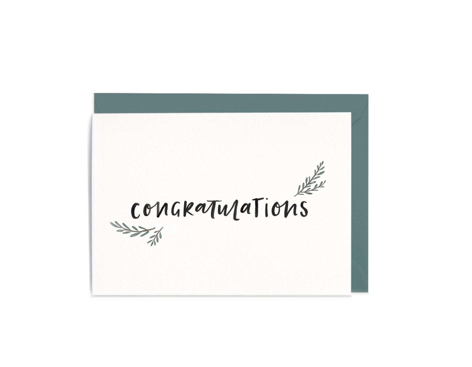 Congratulations Greeting Card by In The Daylight - Ivy & Wood