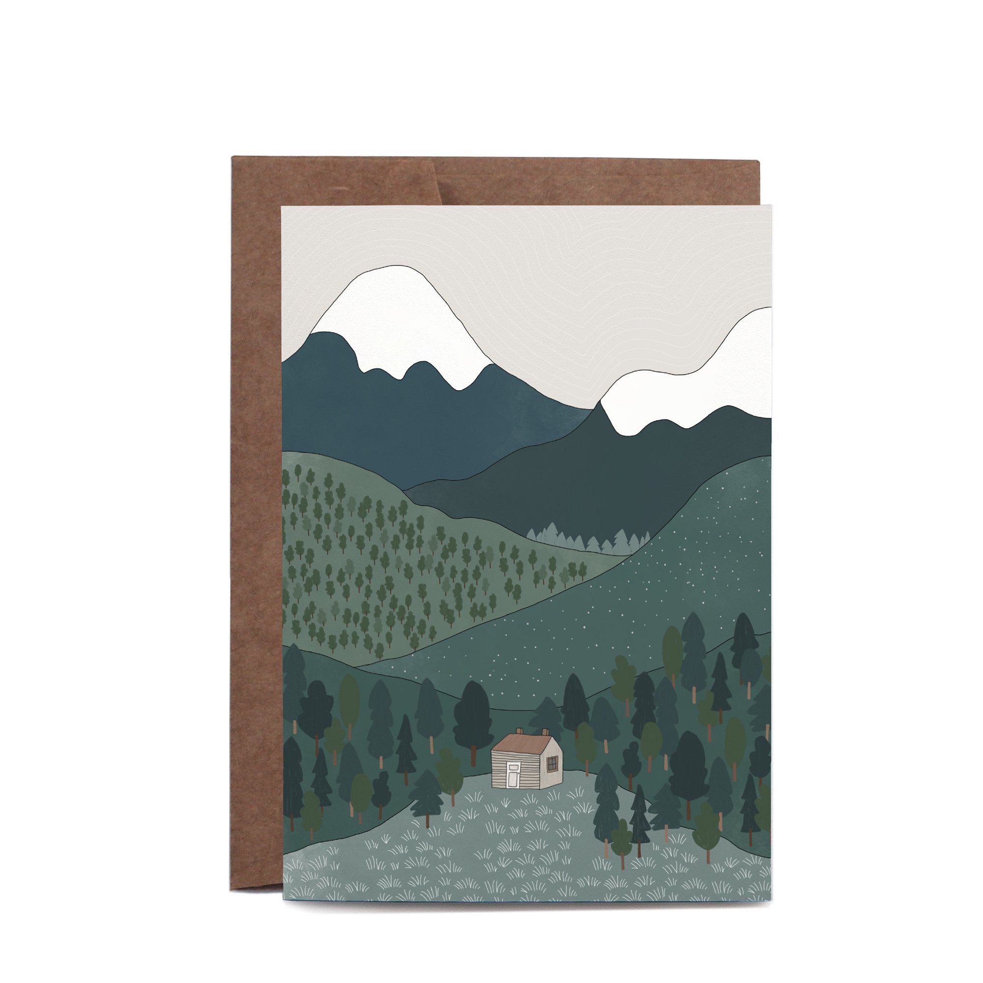 Forest Greeting Card by In The Daylight - Ivy & Wood