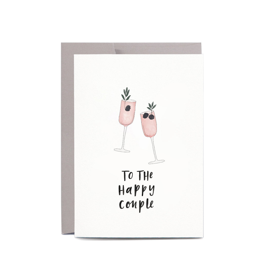 Happy Couple Greeting Card by In The Daylight - Ivy & Wood