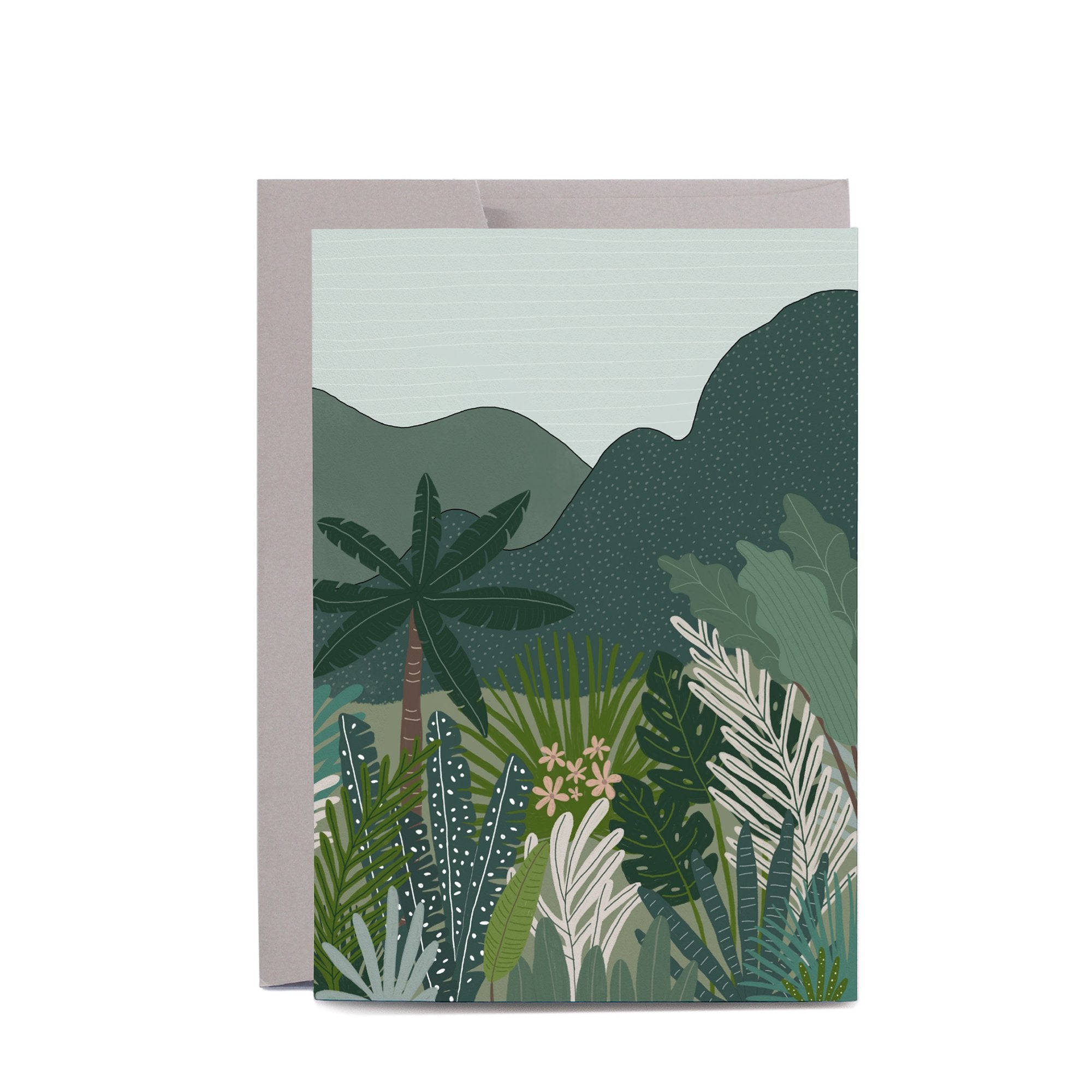 Jungle Greeting Card by In The Daylight - Ivy & Wood