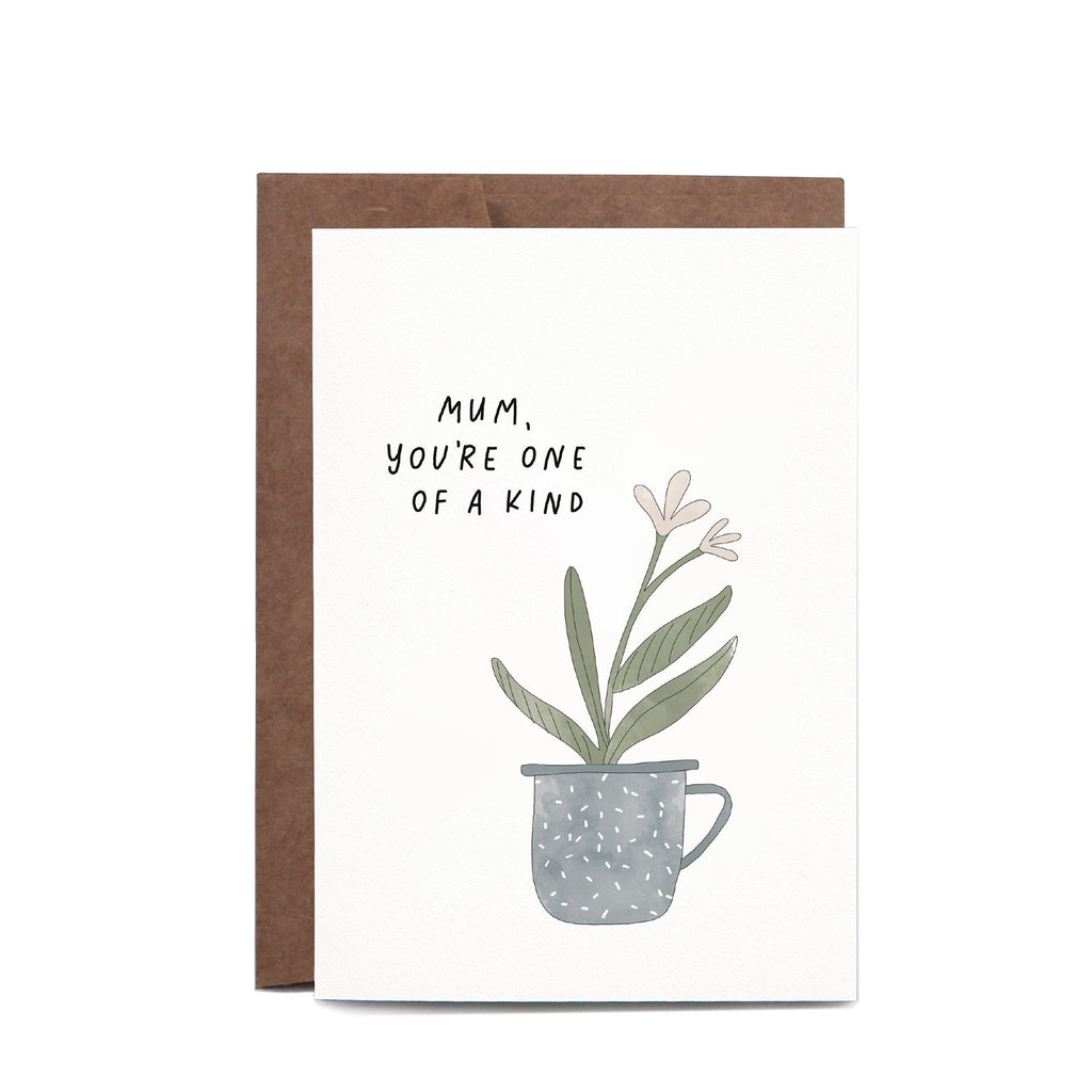 One Of A Kind Mother's Day Greeting Card by In The Daylight - Ivy & Wood