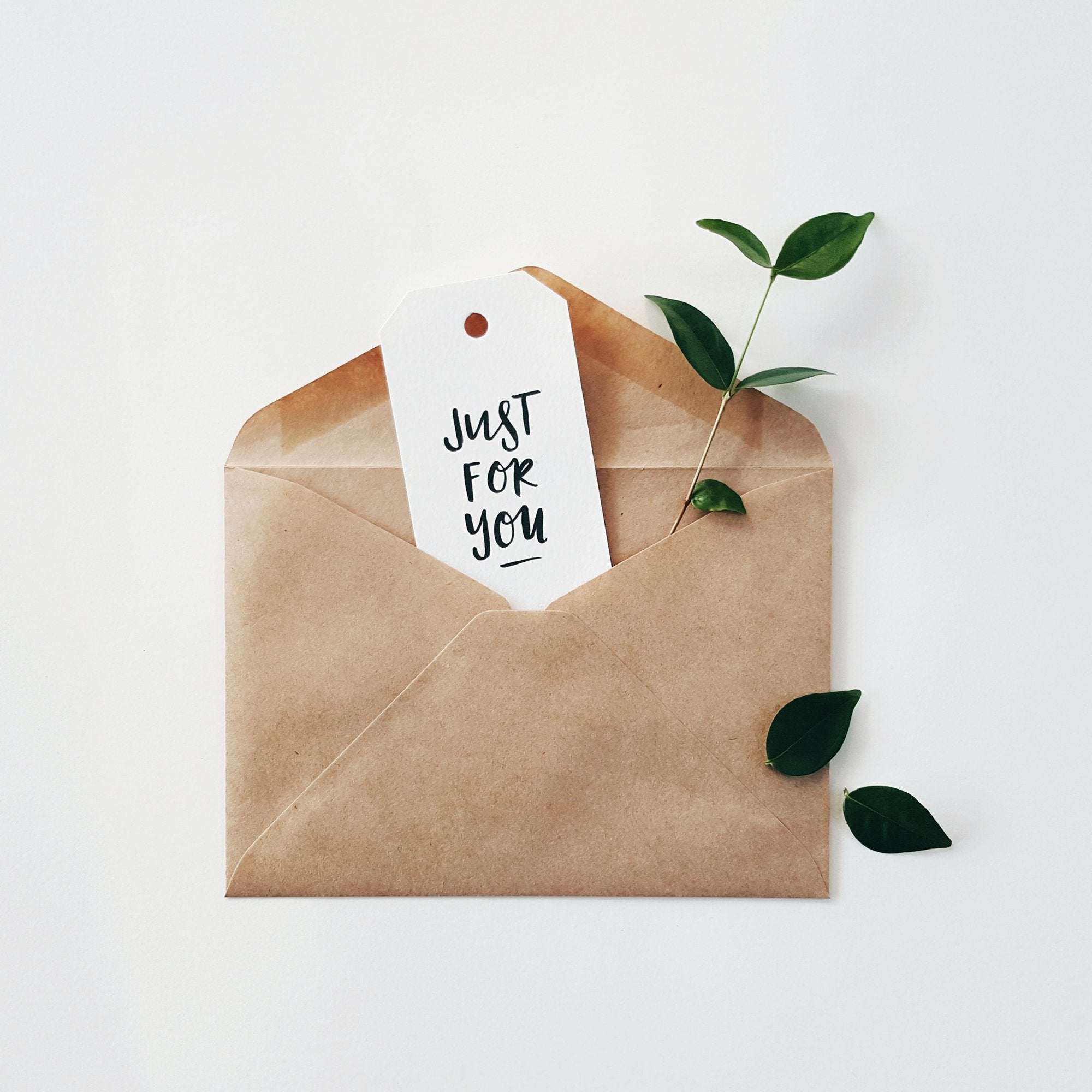 Just For You Gift Tag Set of 5 by In The Daylight - Ivy & Wood