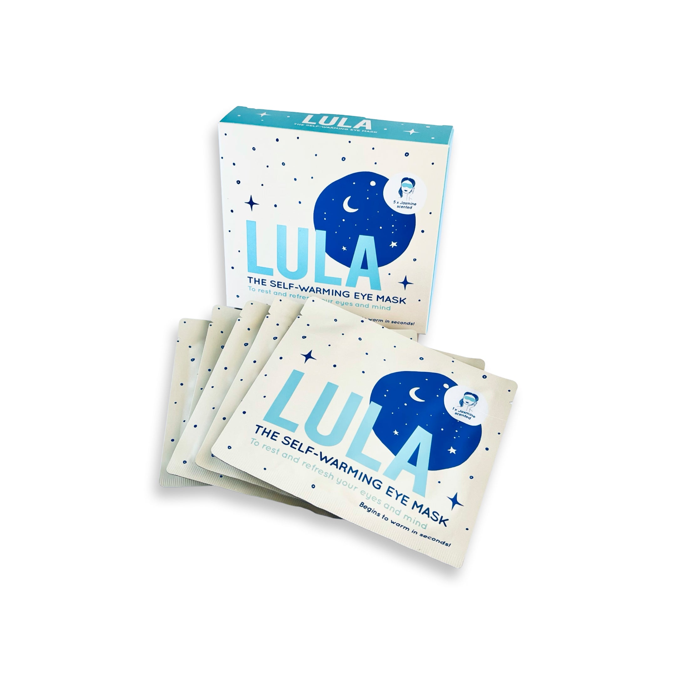 Lula Self-Warming Eye Mask (Jasmine) - Ivy & Wood