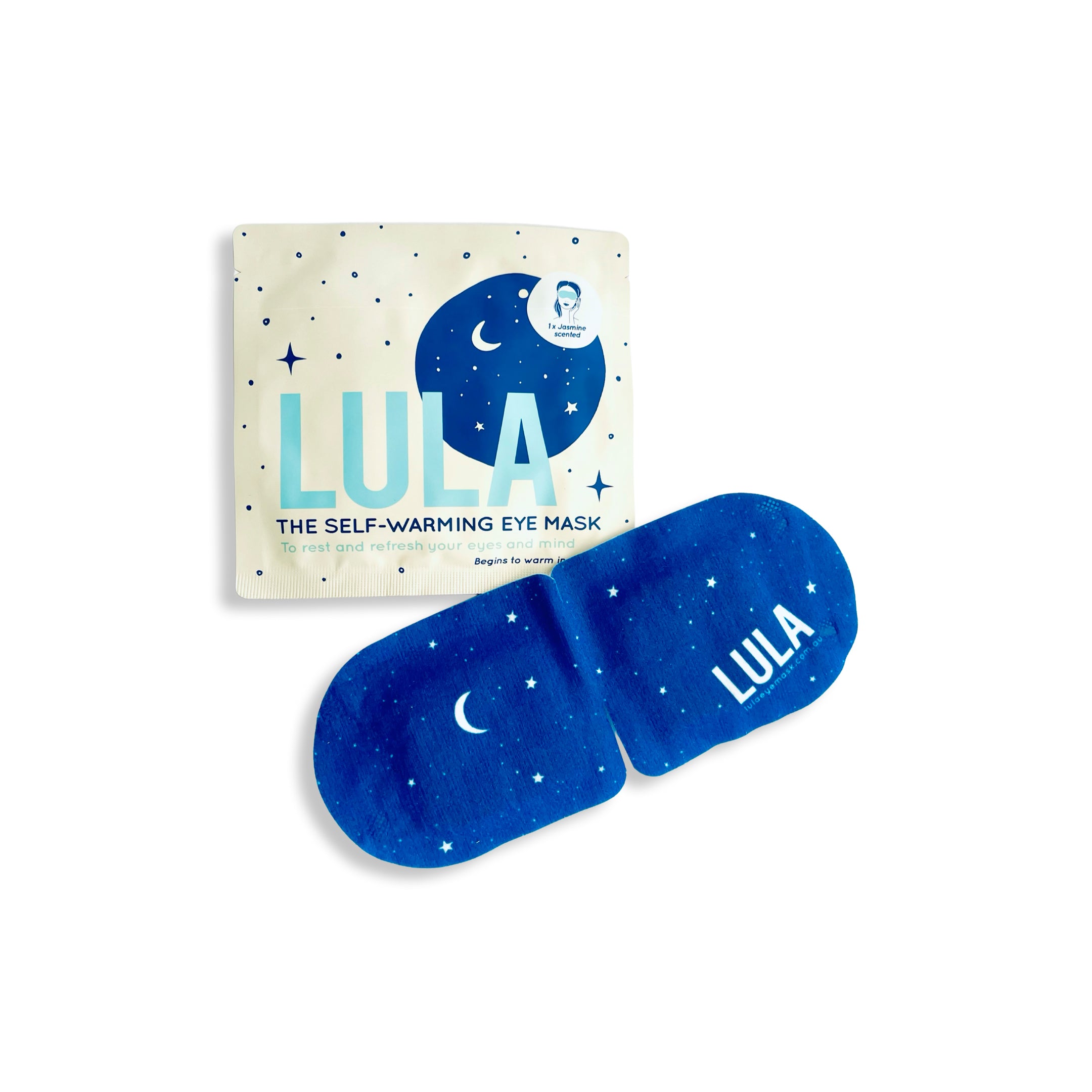 Lula Self-Warming Eye Mask (Jasmine) - Ivy & Wood