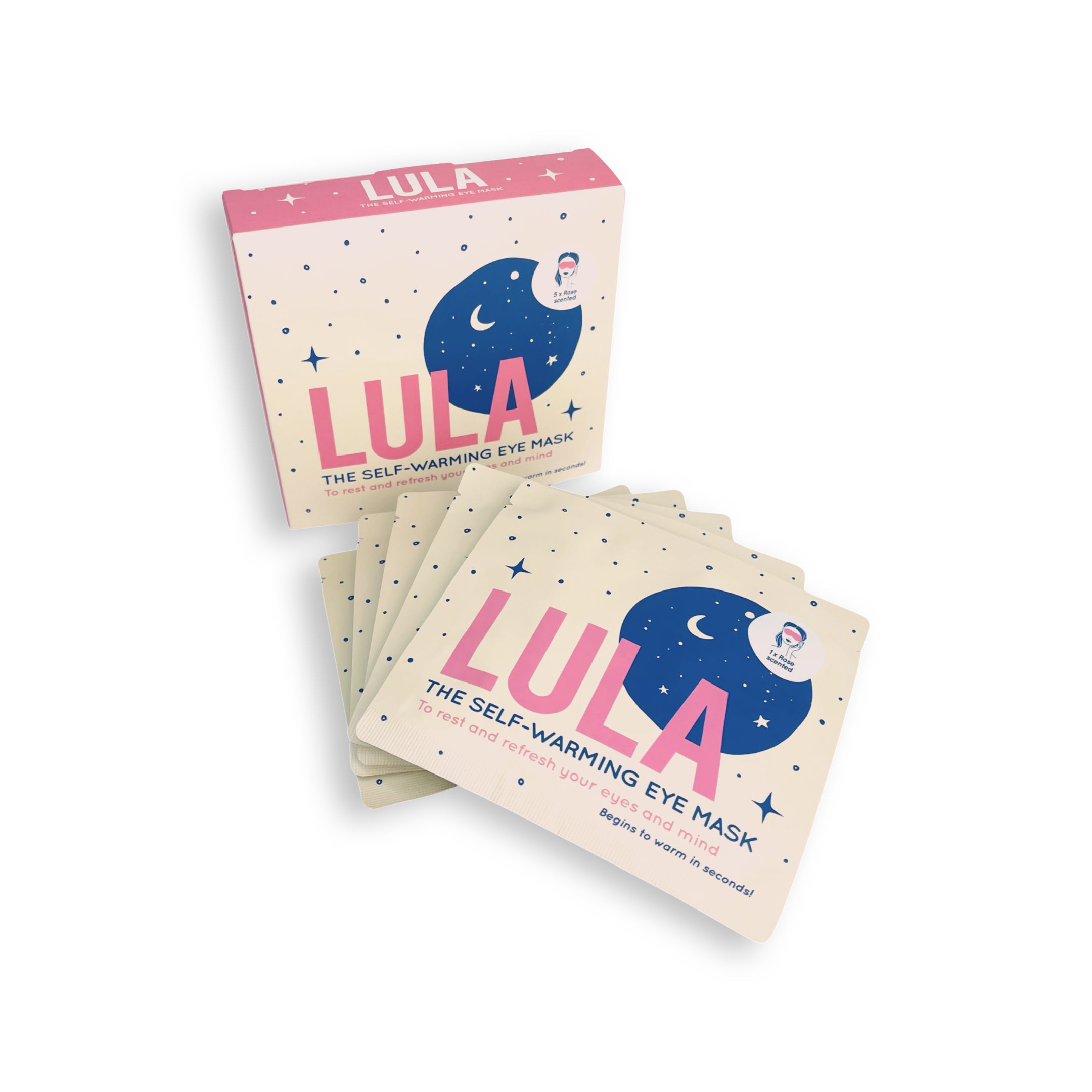 Lula Self-Warming Eye Mask (Rose) - Ivy & Wood