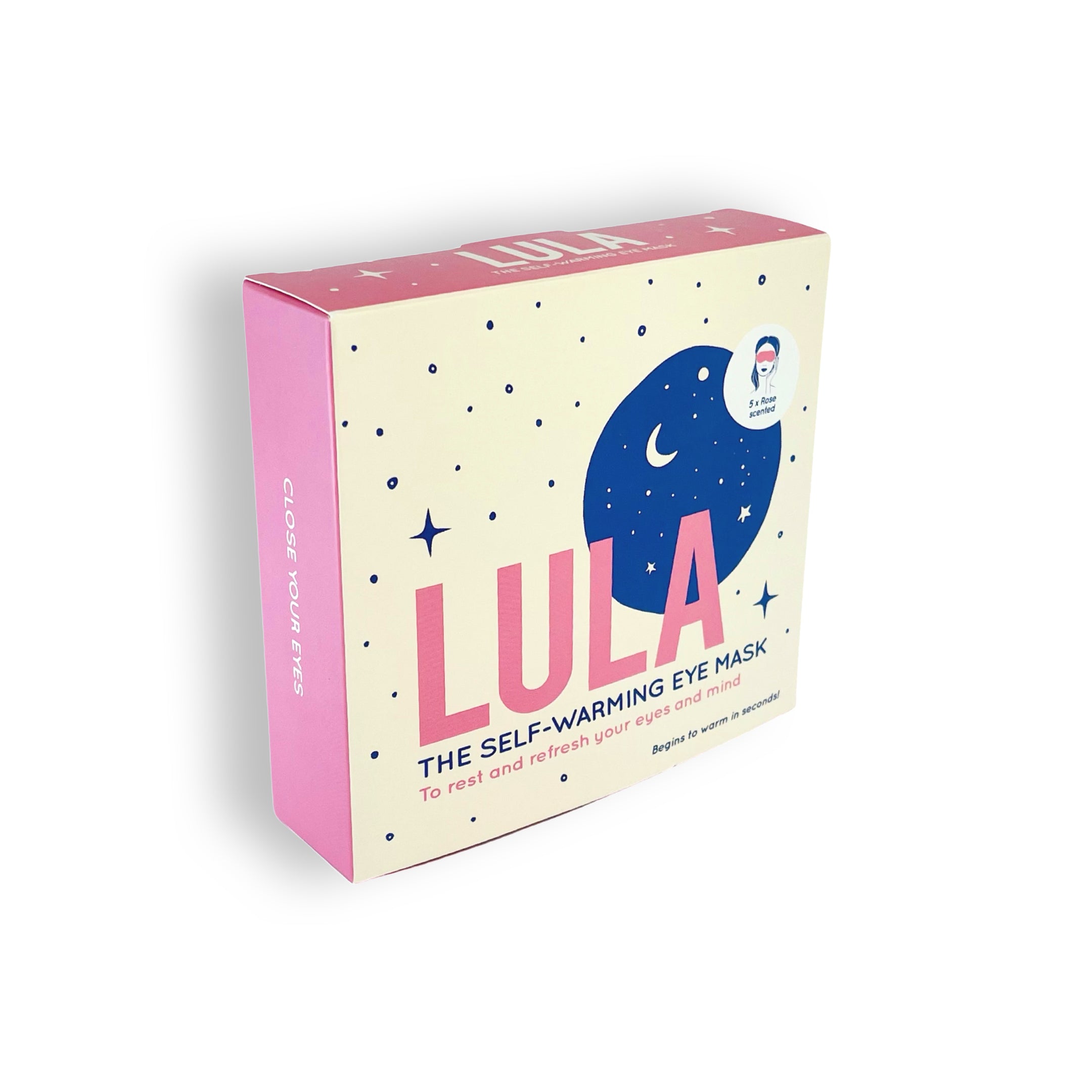 Lula Self-Warming Eye Mask (Rose) - Ivy & Wood