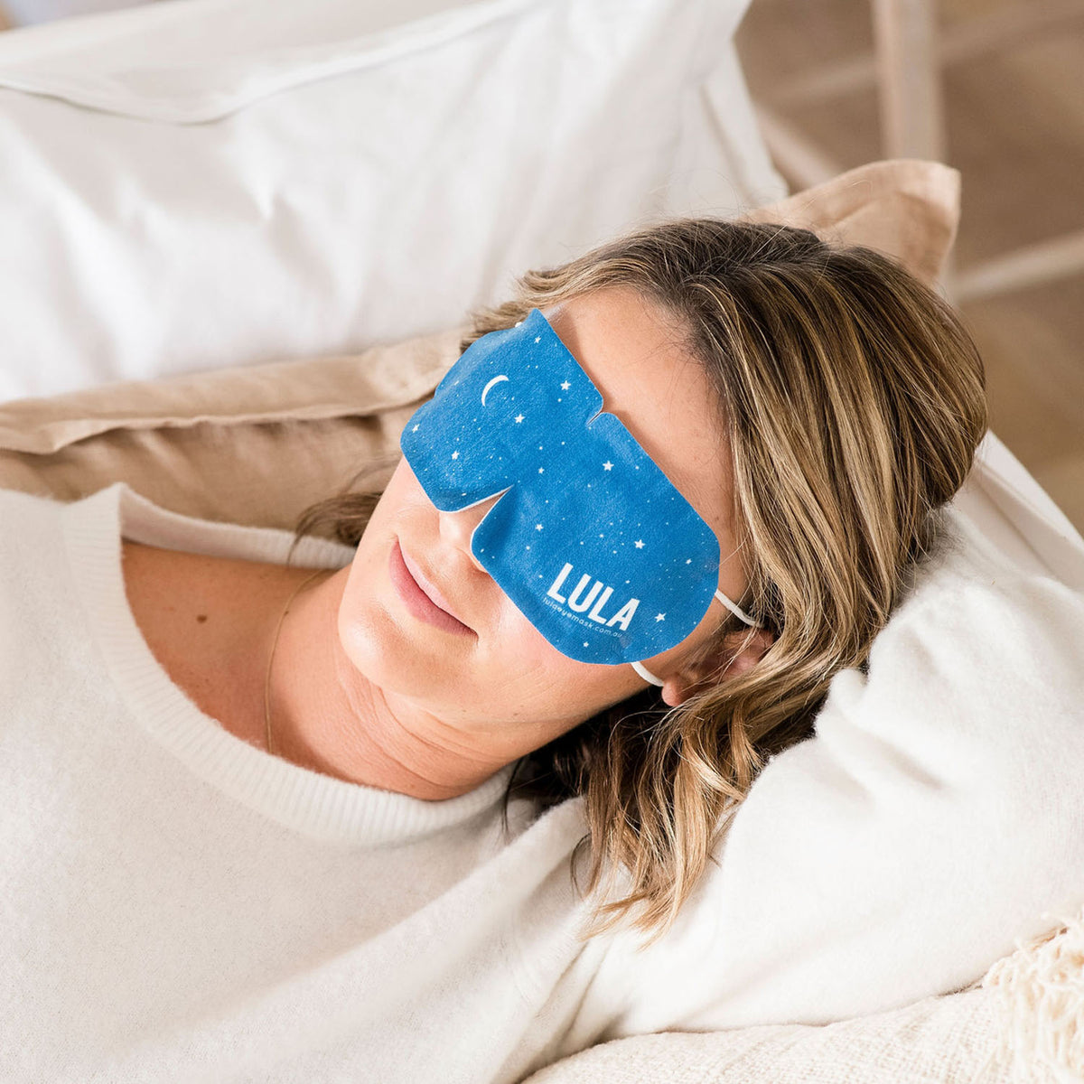 Lula Self Warming Eye Mask Lavender Ivy And Wood