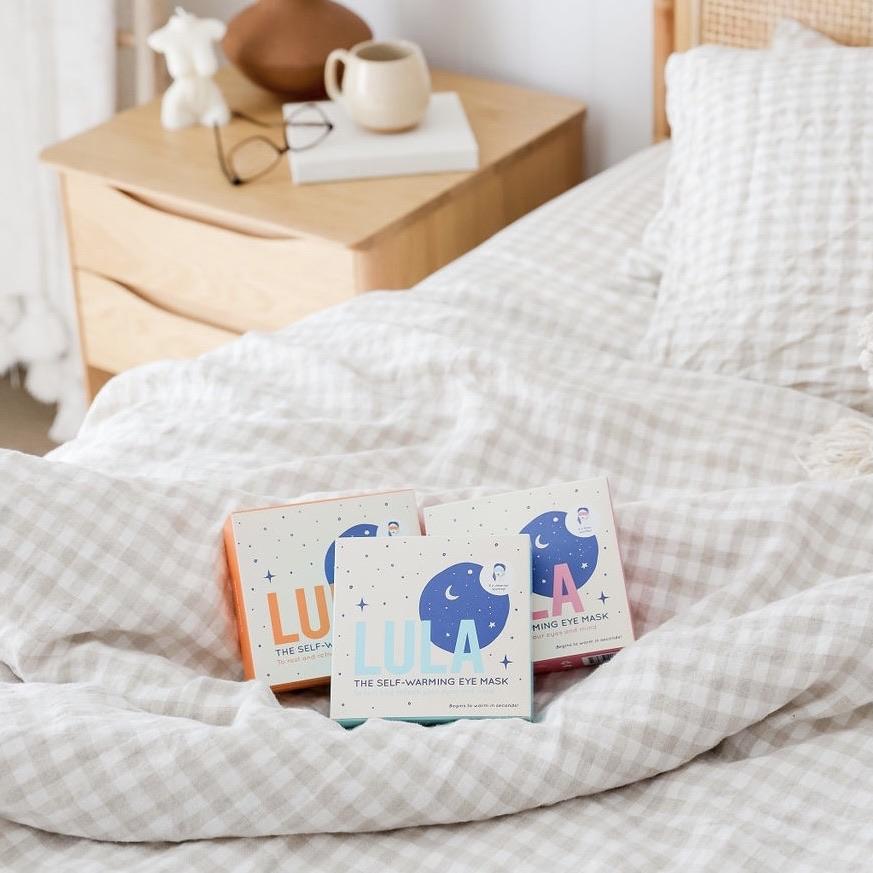 Lula Self-Warming Eye Mask (Unscented) - Ivy & Wood