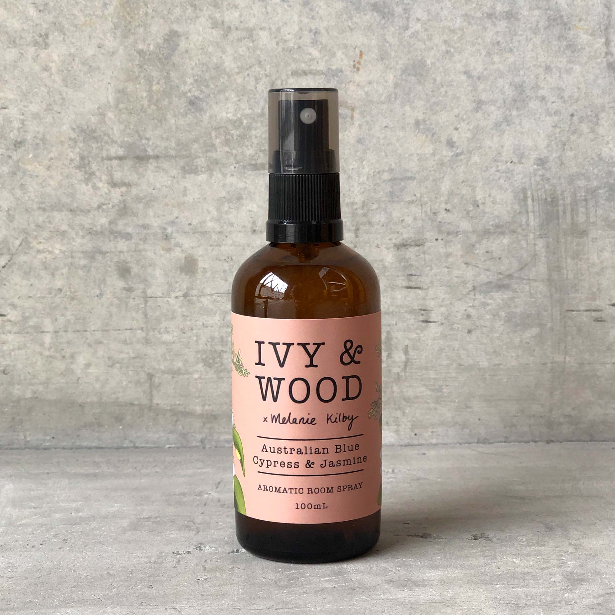 Australiana: Australian Blue Cypress & Jasmine Room Spray - Ivy & Wood