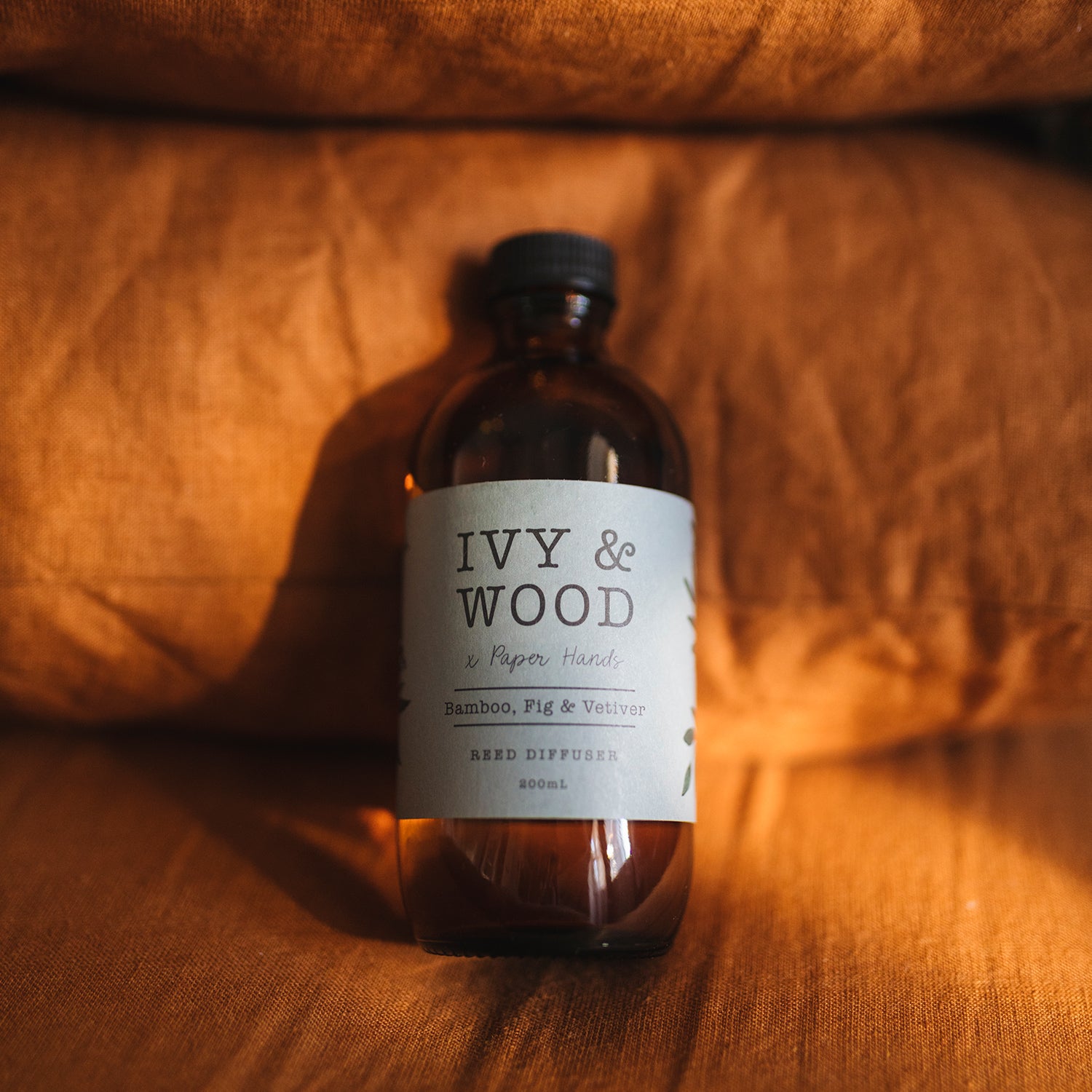 Botanical: Bamboo, Fig & Vetiver Reed Diffuser - Ivy & Wood - Australian Made