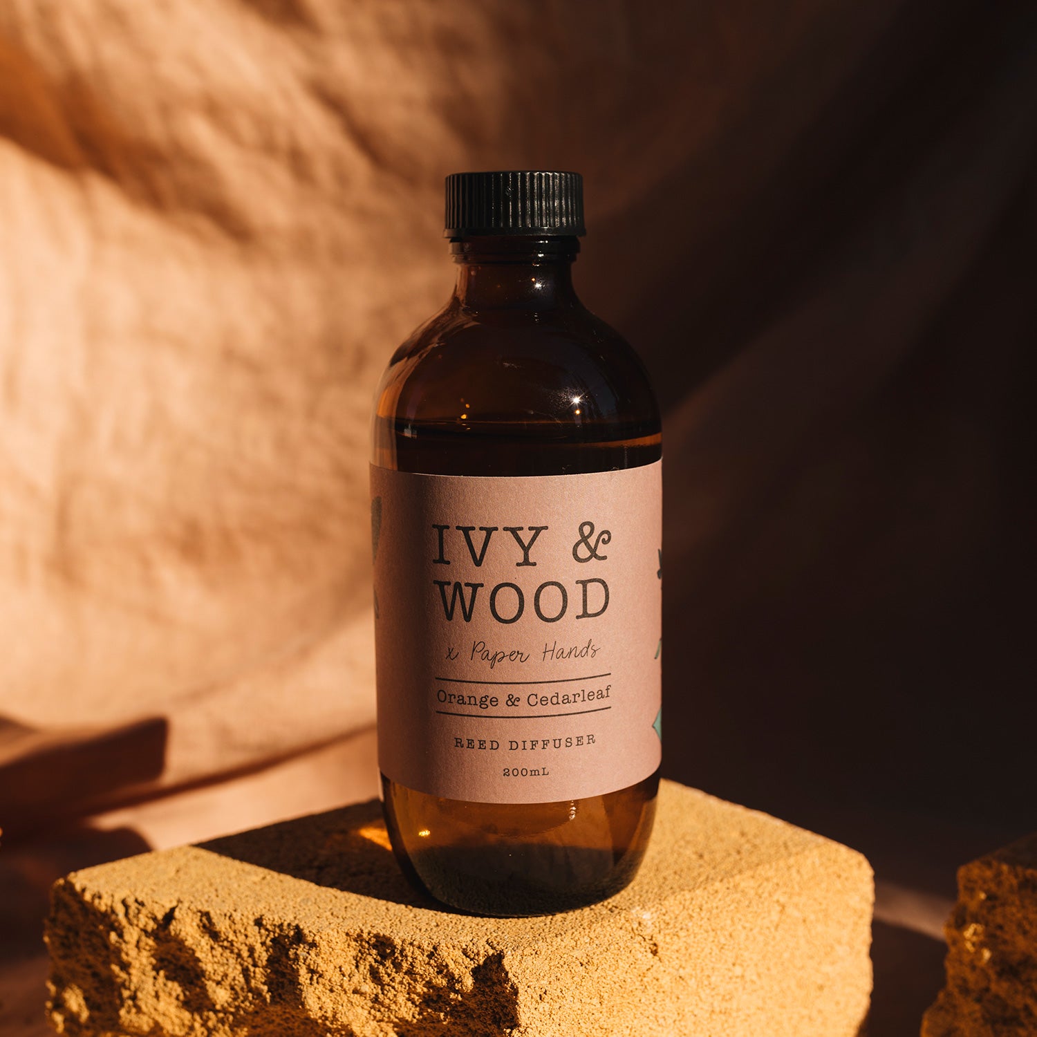 Botanical: Orange & Cedarleaf Reed Diffuser - Ivy & Wood - Australian Made