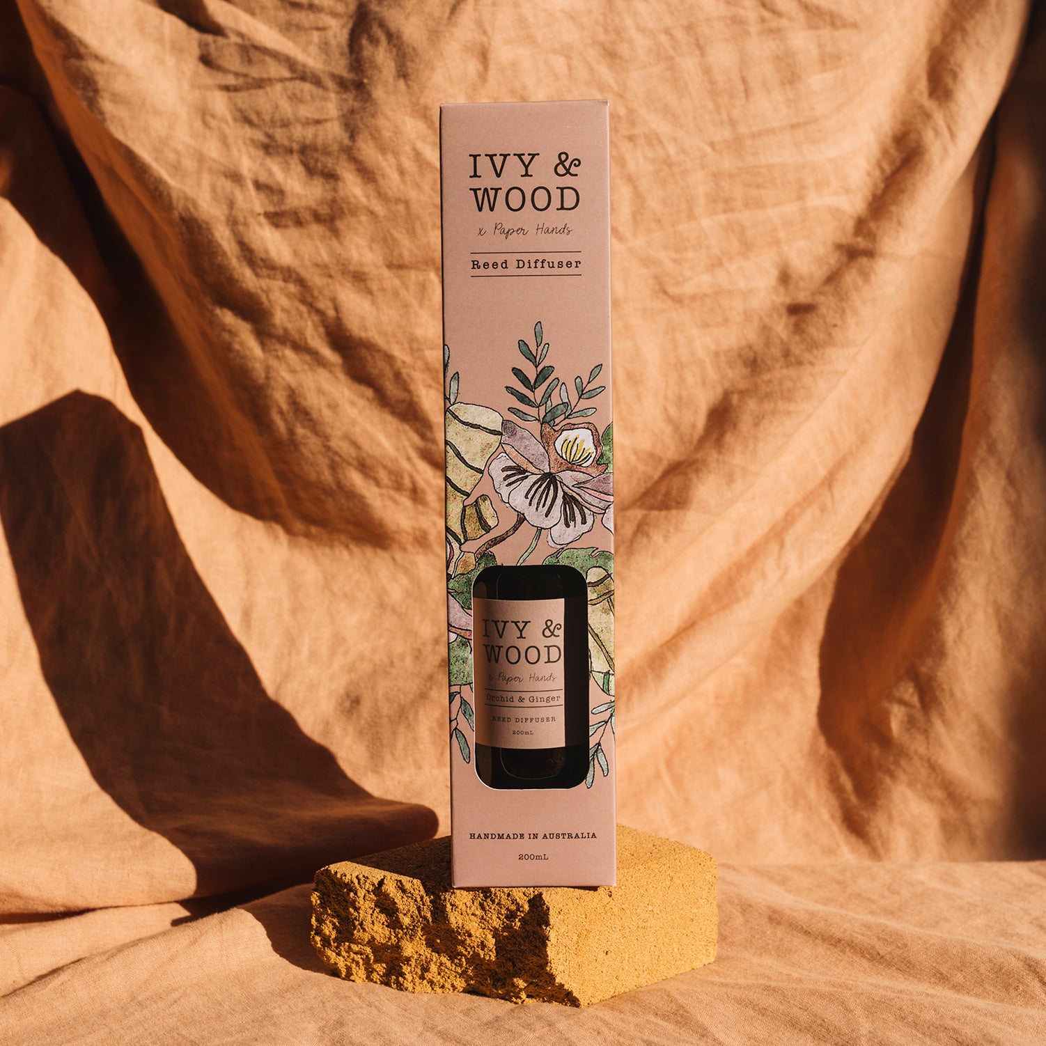 Botanical: Orchid & Ginger Reed Diffuser - Ivy & Wood - Australian Made