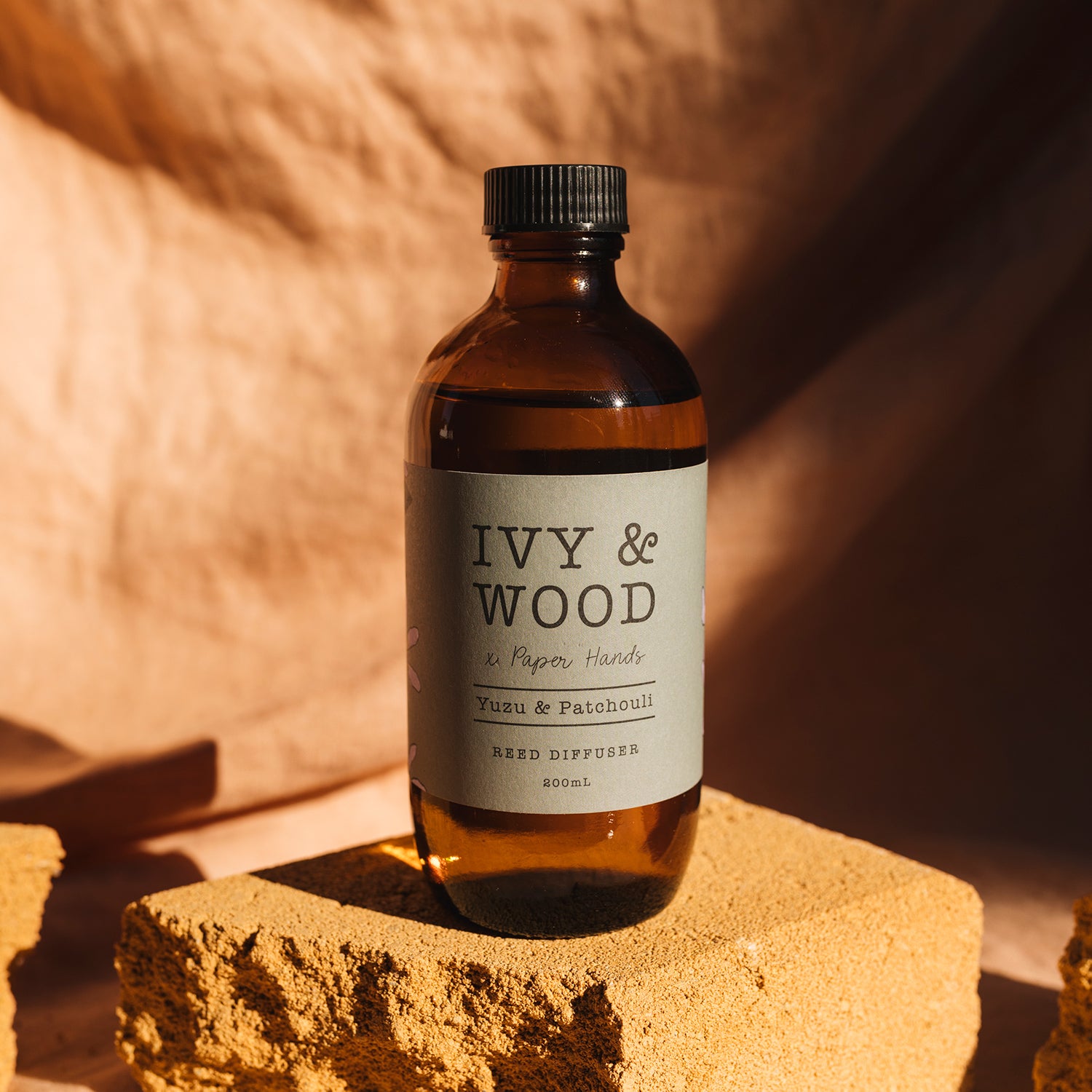 Botanical: Yuzu & Patchouli Reed Diffuser - Ivy & Wood - Australian Made