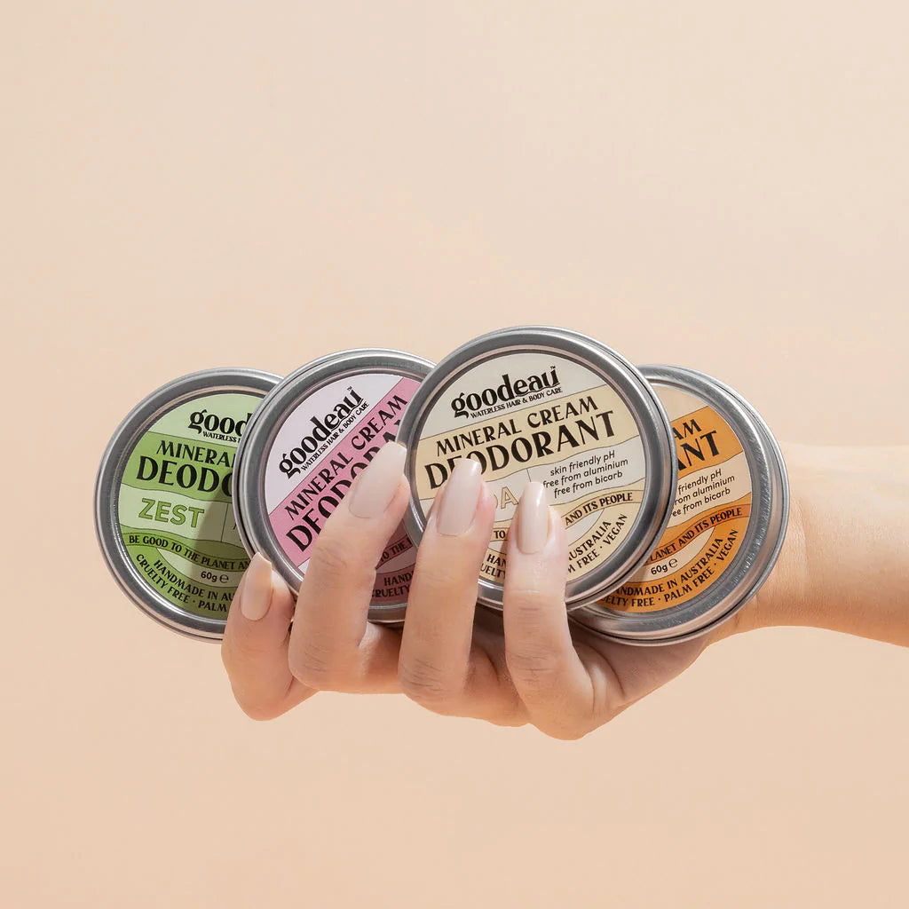 Zest Natural Deoderant Crème by Goodeau - Ivy & Wood
