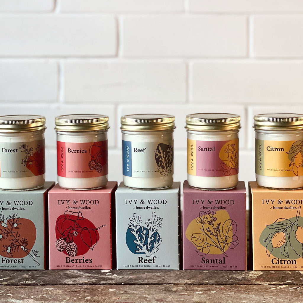 Homebody: The Entire Candle Collection - Ivy & Wood