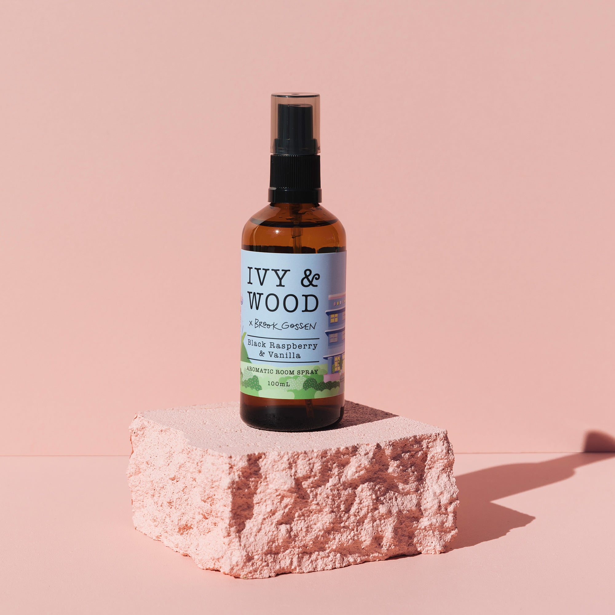 Paradiso: Black Raspberry & Vanilla Room Spray - Ivy & Wood