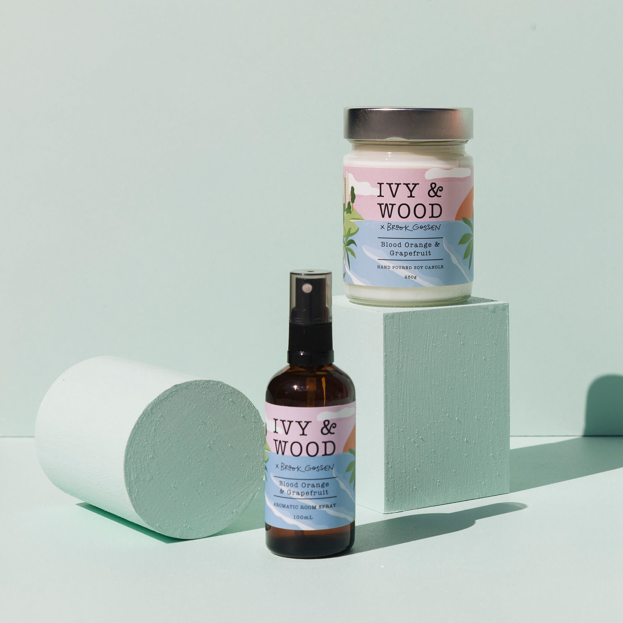 Paradiso: Blood Orange & Grapefruit Room Spray - Ivy & Wood