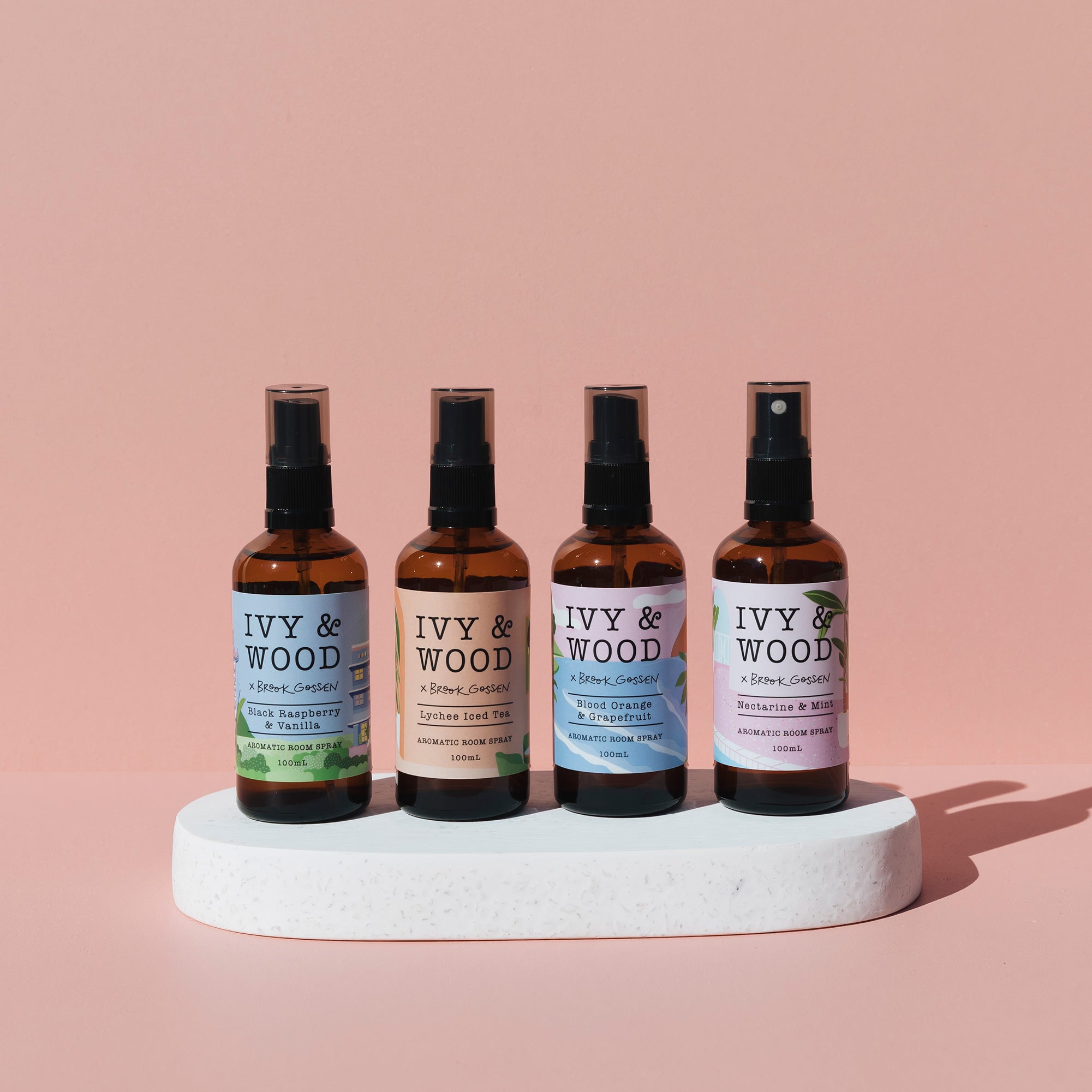Paradiso: Lemongrass & Ginger Room Spray - Ivy & Wood