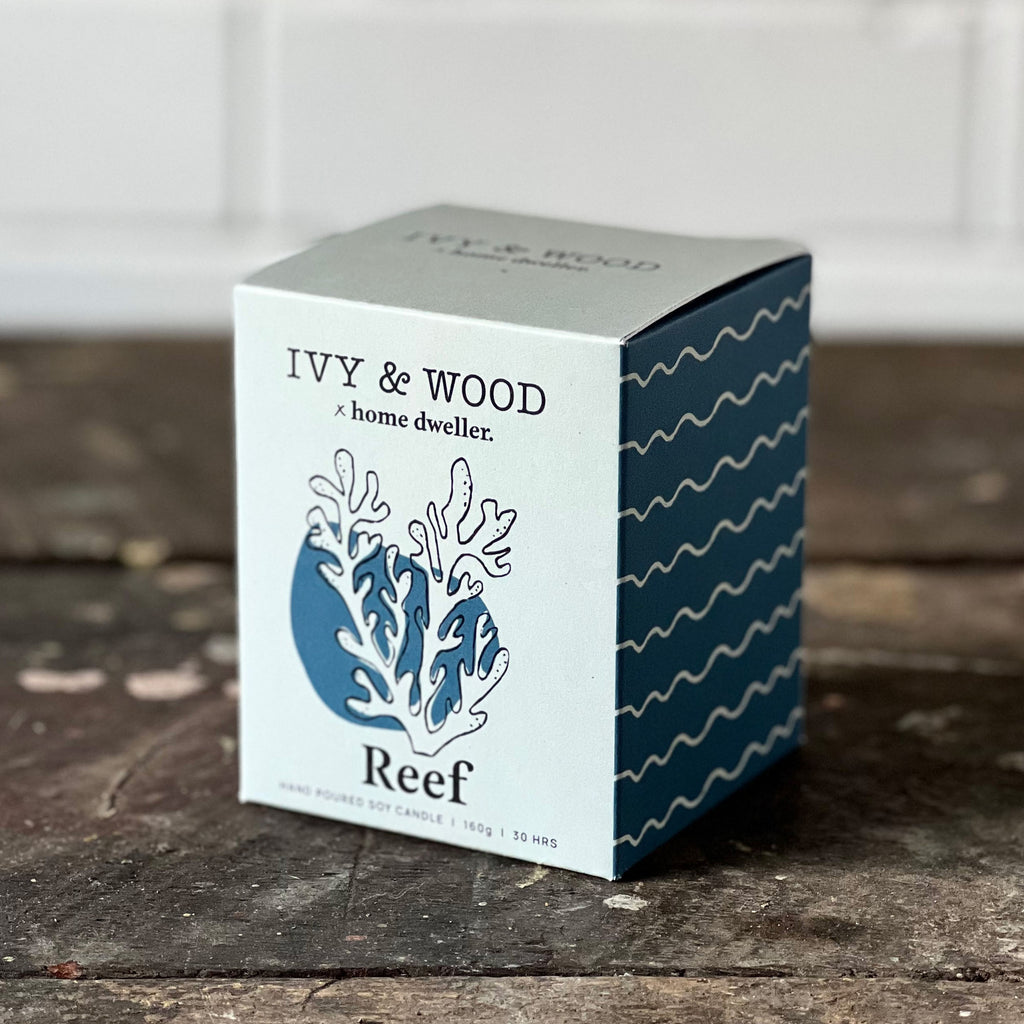 Homebody: Reef Scented Candle - Ivy & Wood