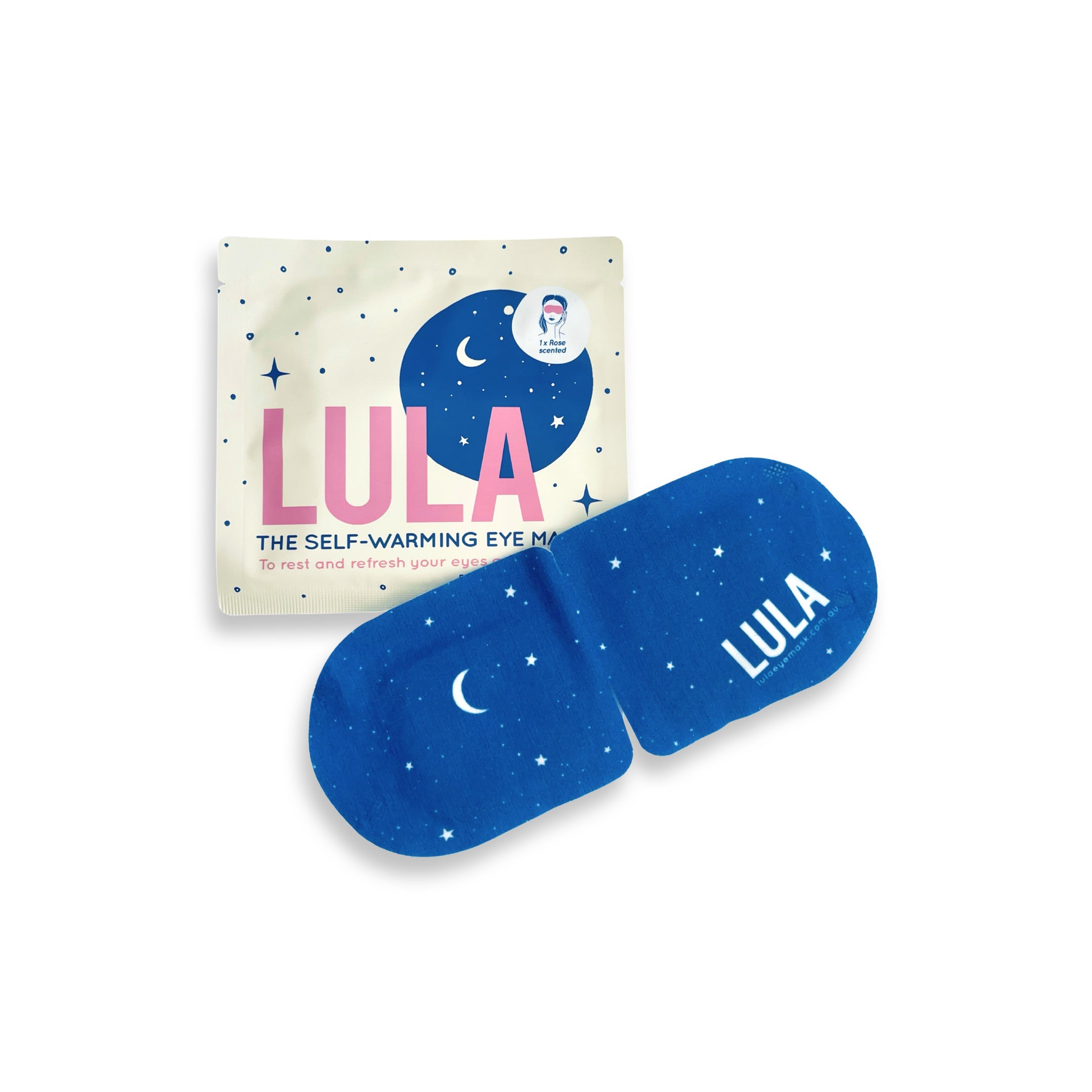 Lula Self-Warming Eye Mask (Rose) - Ivy & Wood