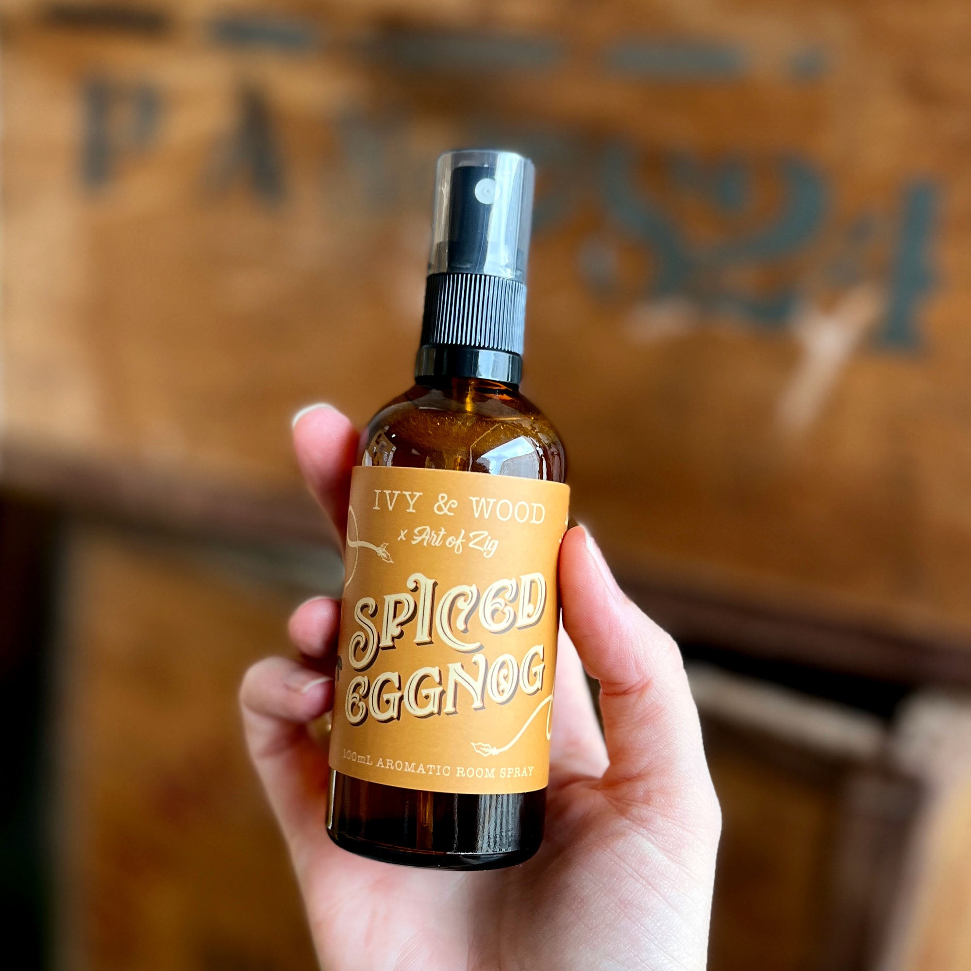 Spiced Eggnog Limited Edition Christmas Room Spray - Ivy & Wood