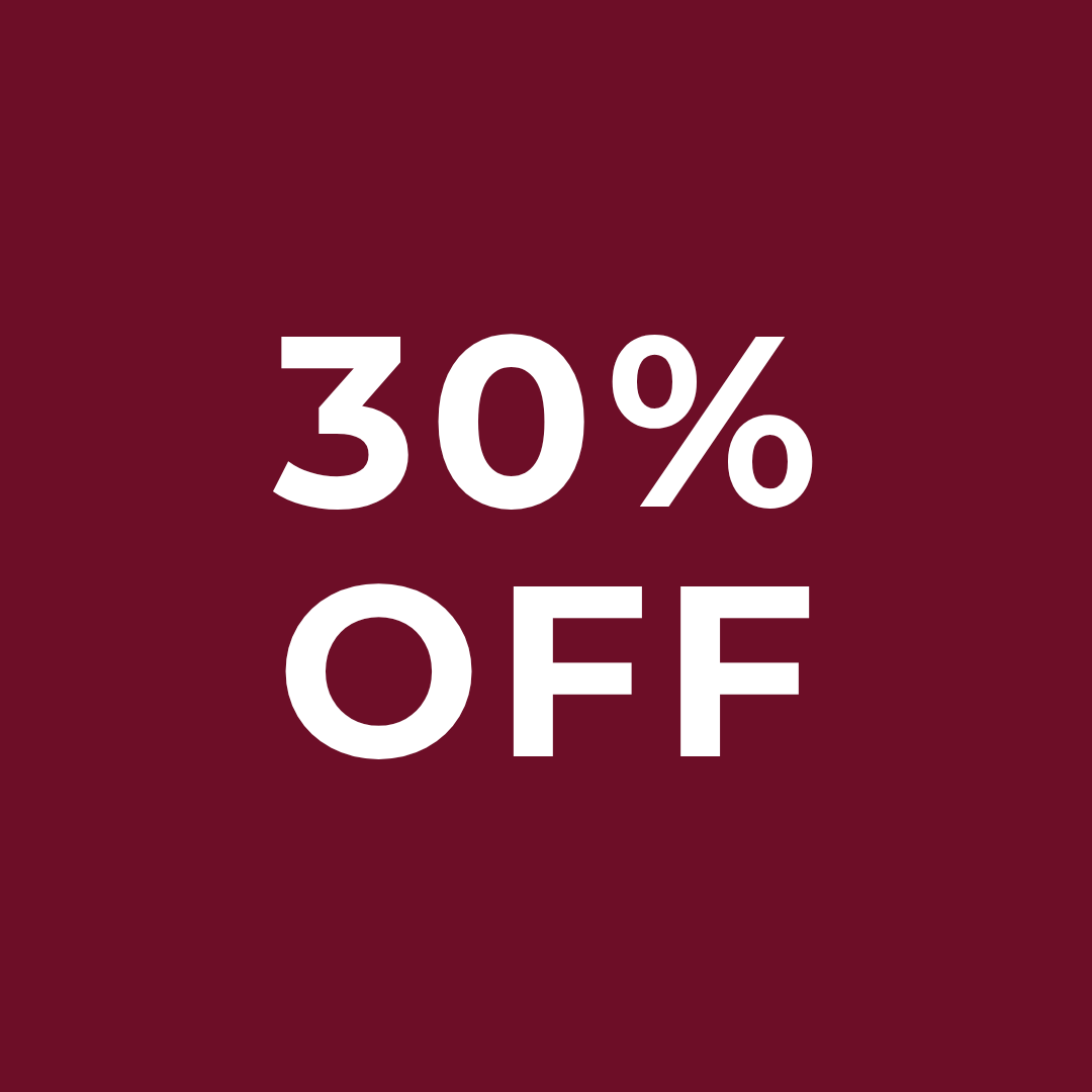 EOFY SALE: 30% OFF