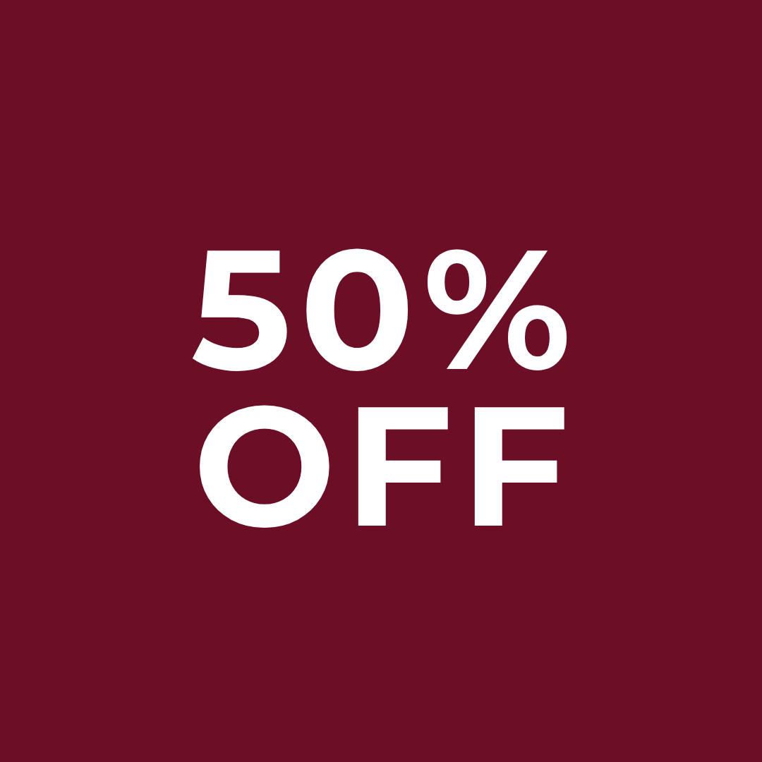 EOFY SALE: 50% OFF