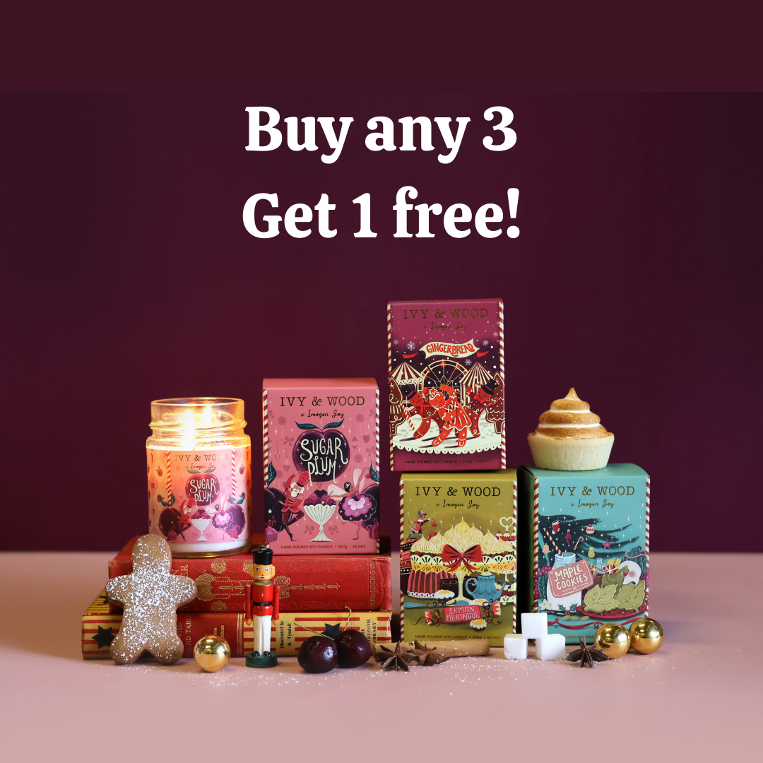 Ivy & Wood Christmas Candles