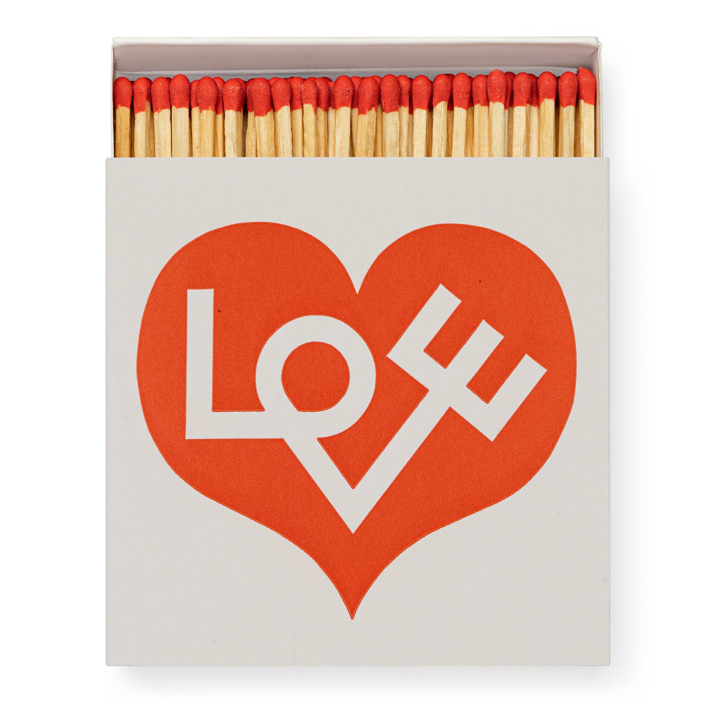 Love Heart Luxury Matches by Archivist Gallery - Ivy & Wood