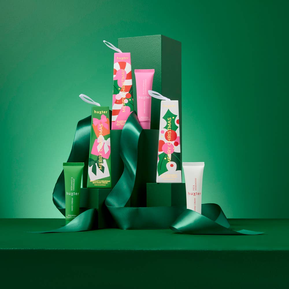 Hanging Hand Cream - Fig & Rosewood (35ml) by Huxter