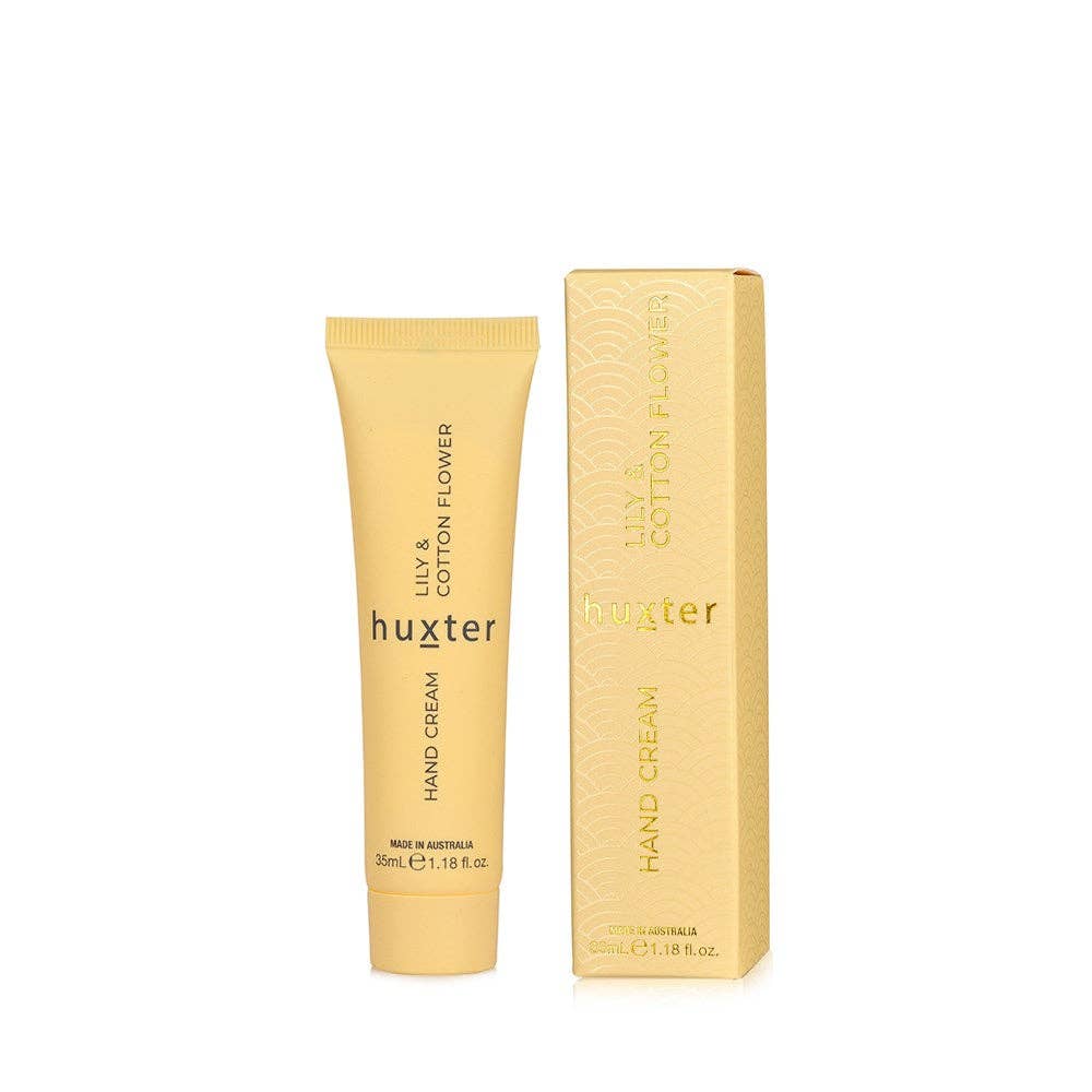 Hand Cream - Lily & Cotton Flower by Huxter