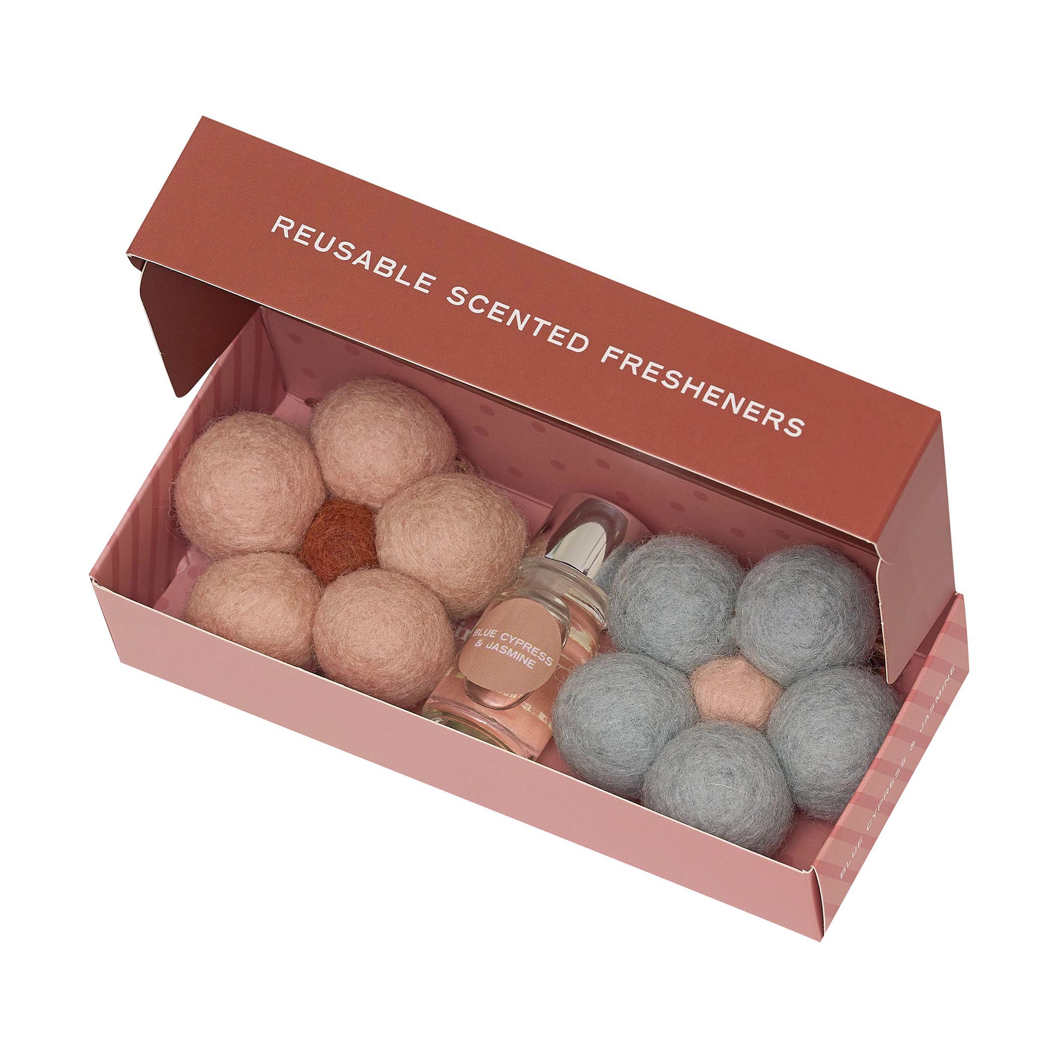 Australian Blue Cypress & Jasmine Felt Flower Fresheners by Home Dweller - Ivy & Wood