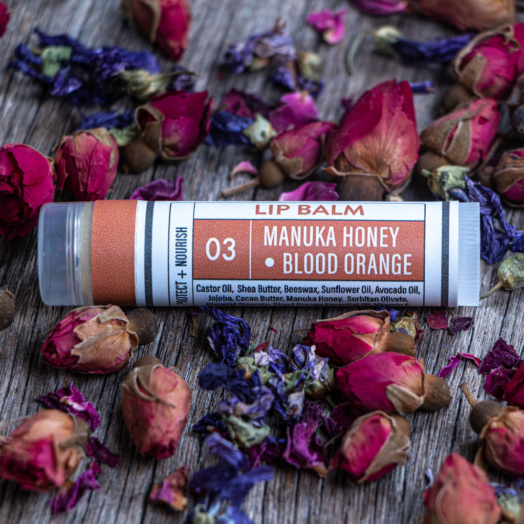 Manuka Honey & Blood Orange Lip Balm by Washpool - Ivy & Wood