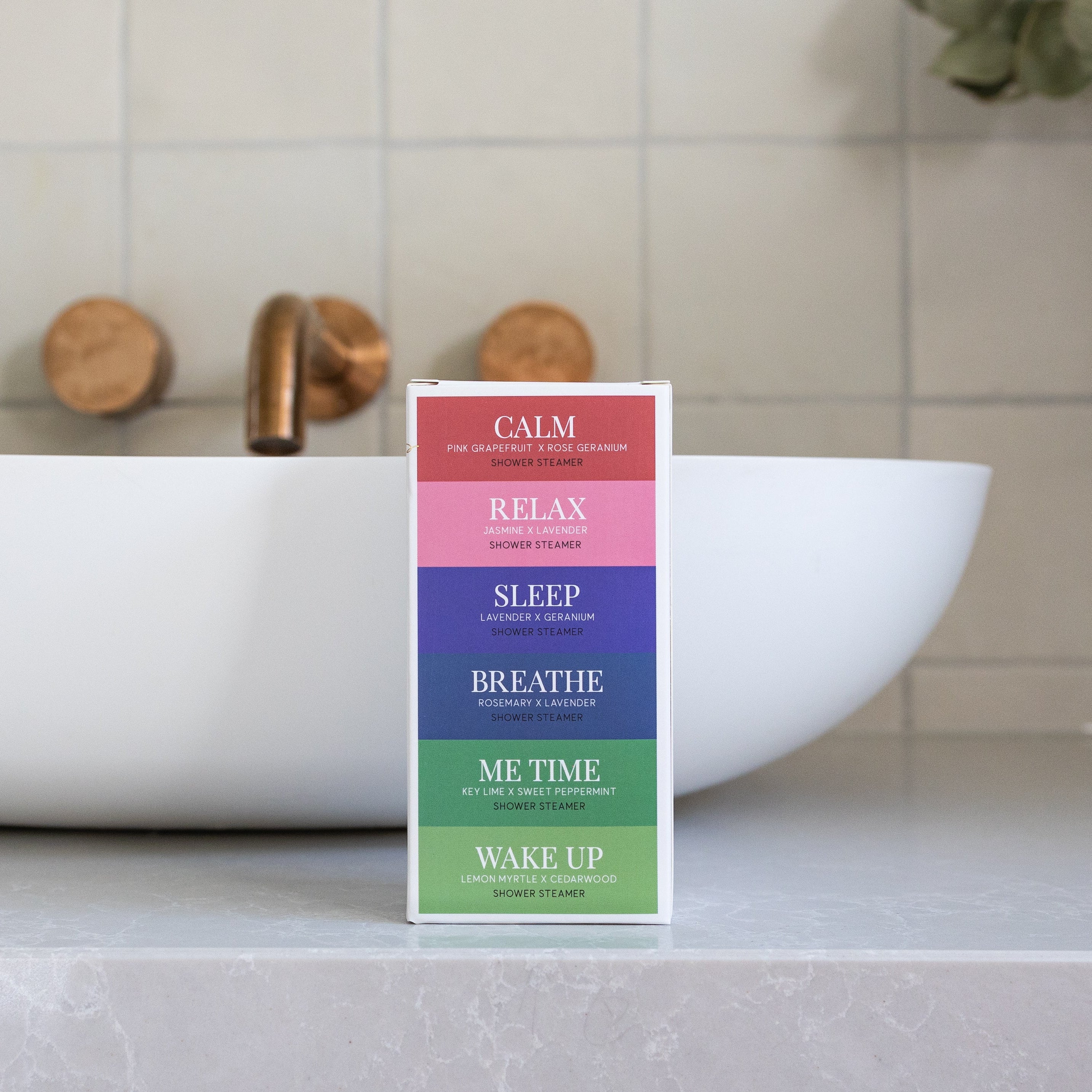 Best Sellers Shower Steamers (6 Pack) - Box Set by Wild Emery