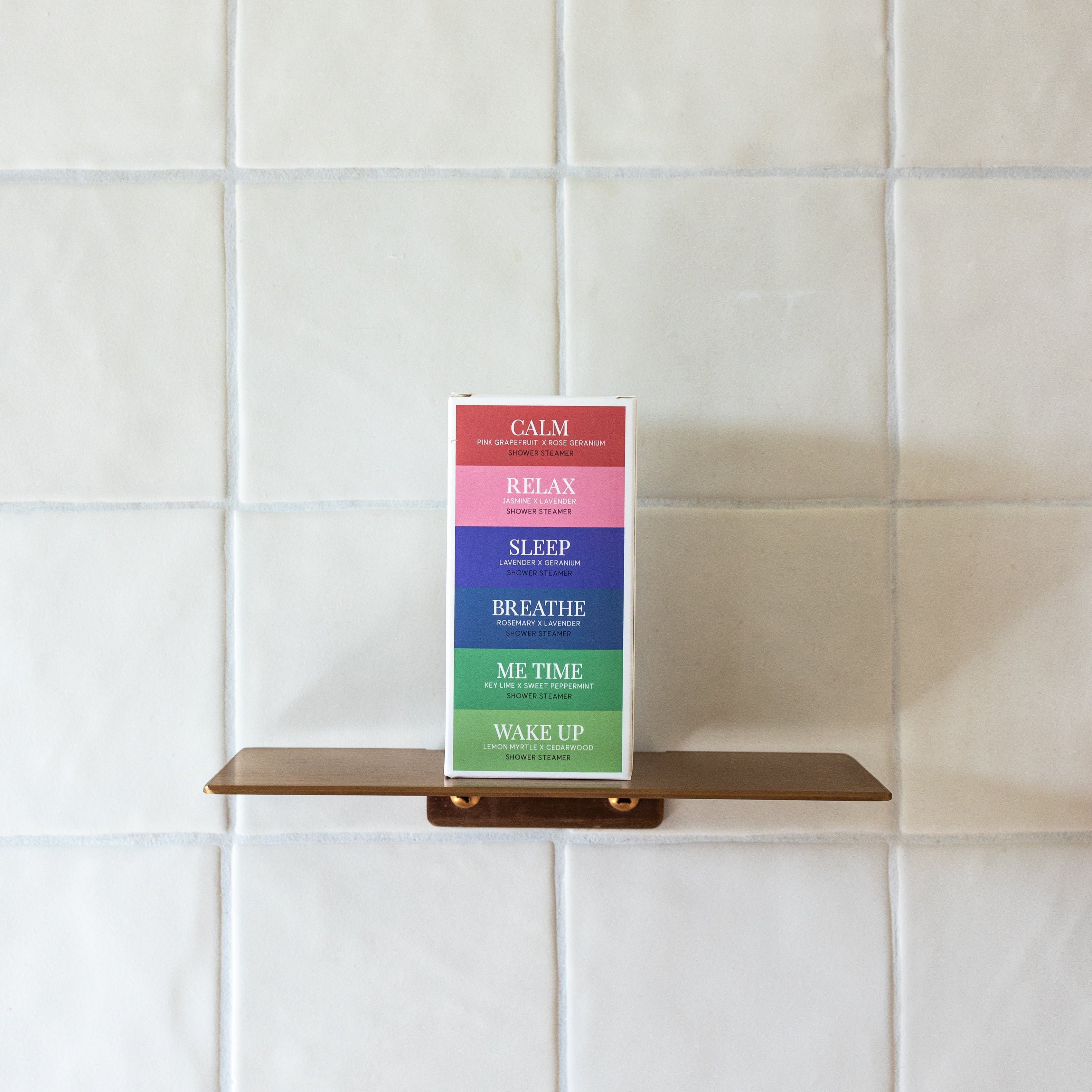 Box of 6 shower steamers