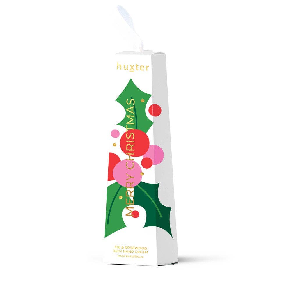 Hanging Hand Cream - Fig & Rosewood (35ml) by Huxter