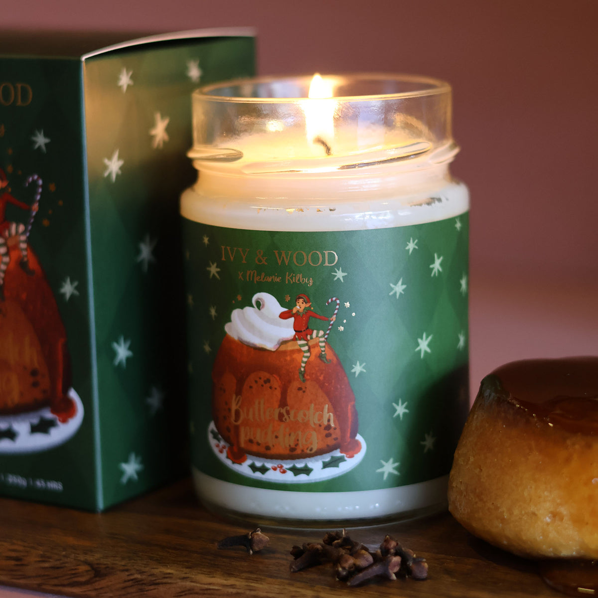 Butterscotch Pudding Limited Edition Christmas Candle