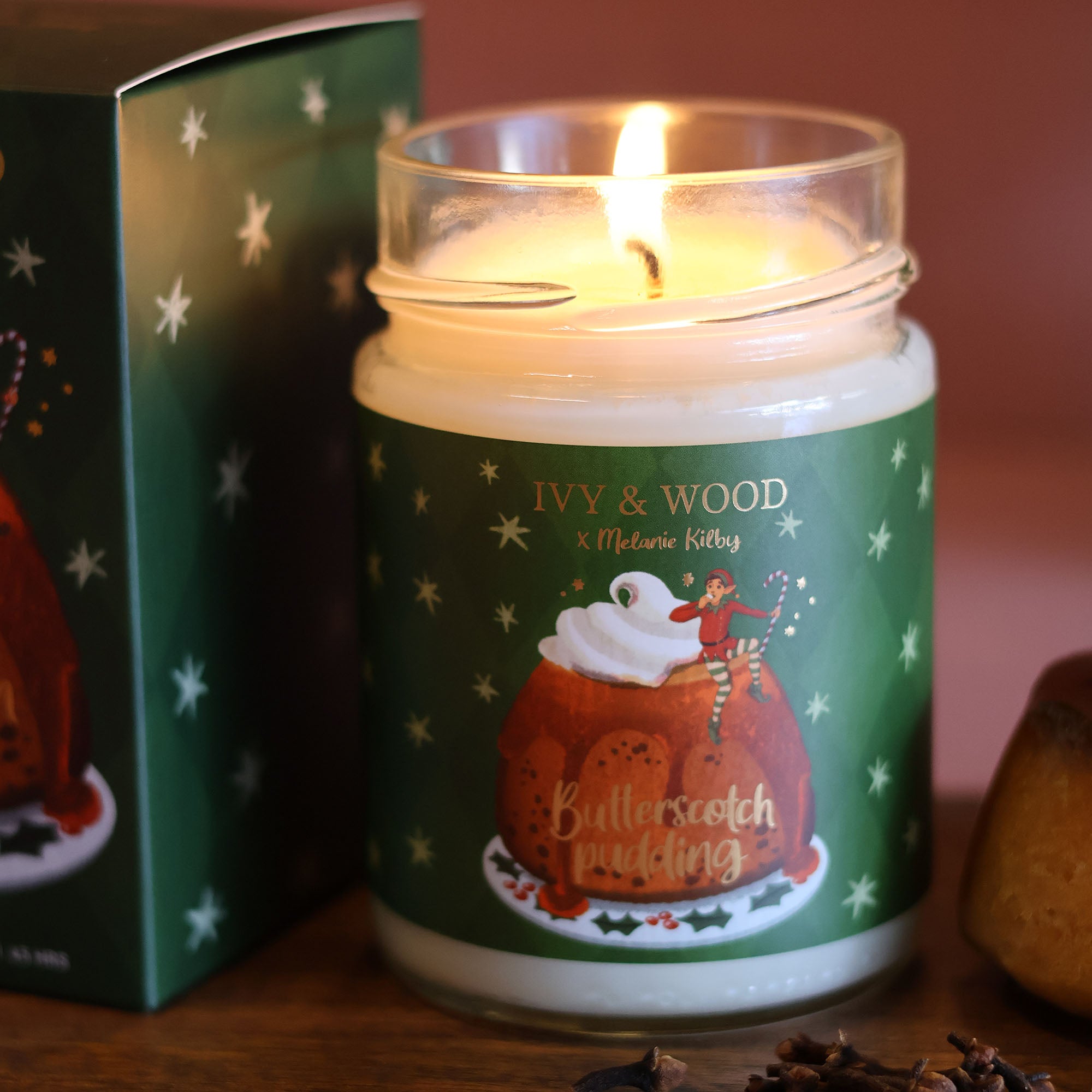 Butterscotch Pudding Limited Edition Christmas Candle