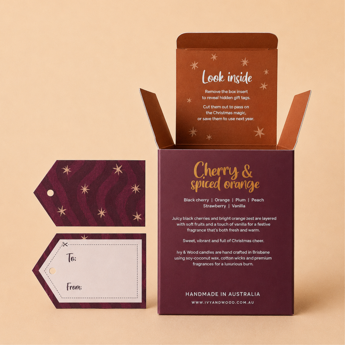 Cherry & Spiced Orange Limited Edition Christmas Candle