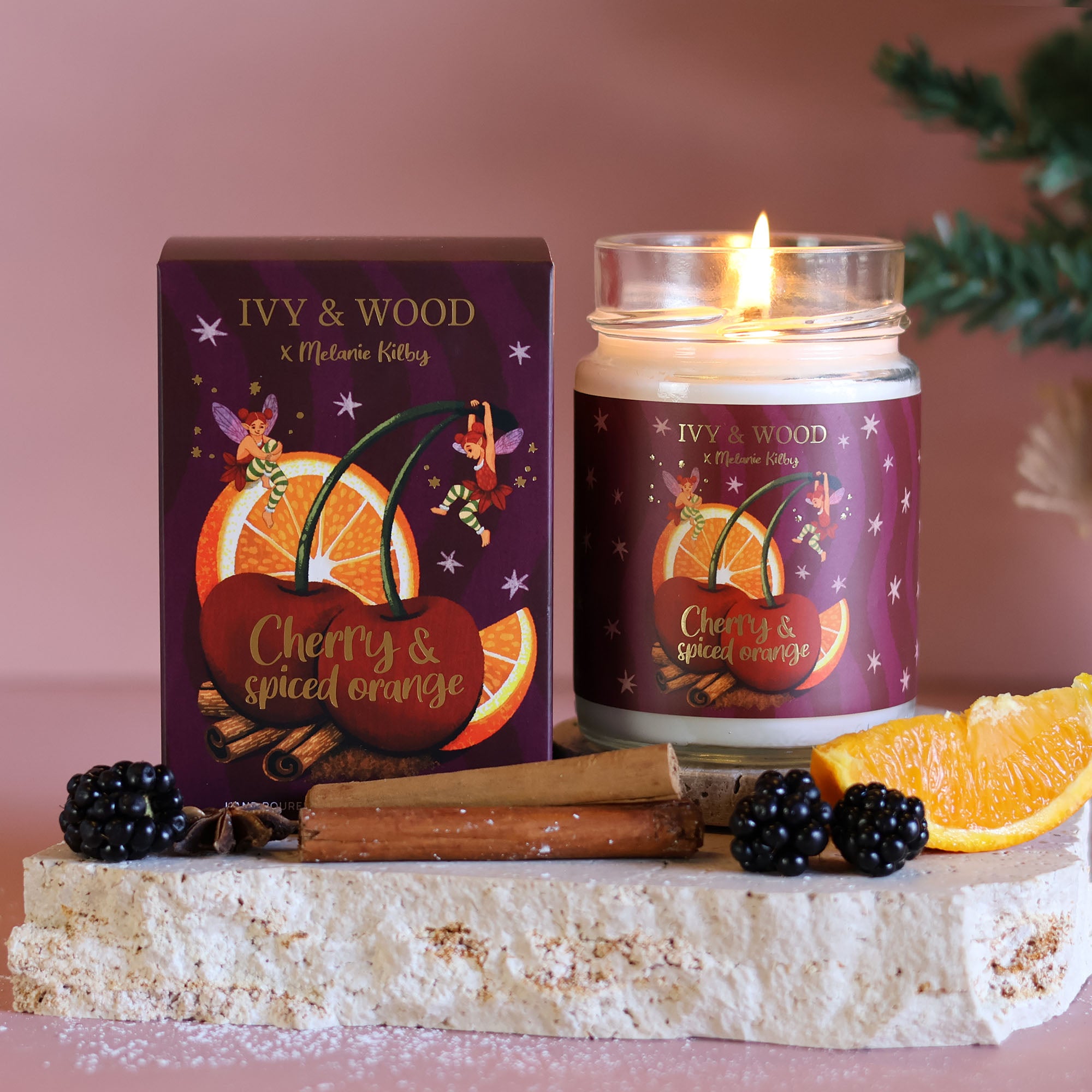 Cherry & Spiced Orange Limited Edition Christmas Candle