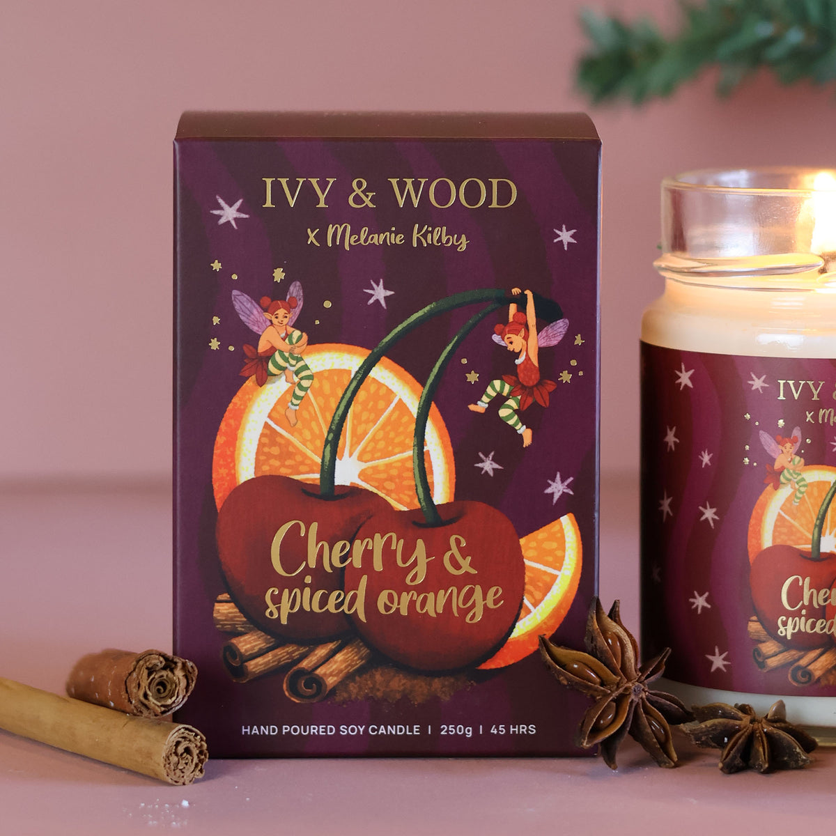 Cherry & Spiced Orange Limited Edition Christmas Candle