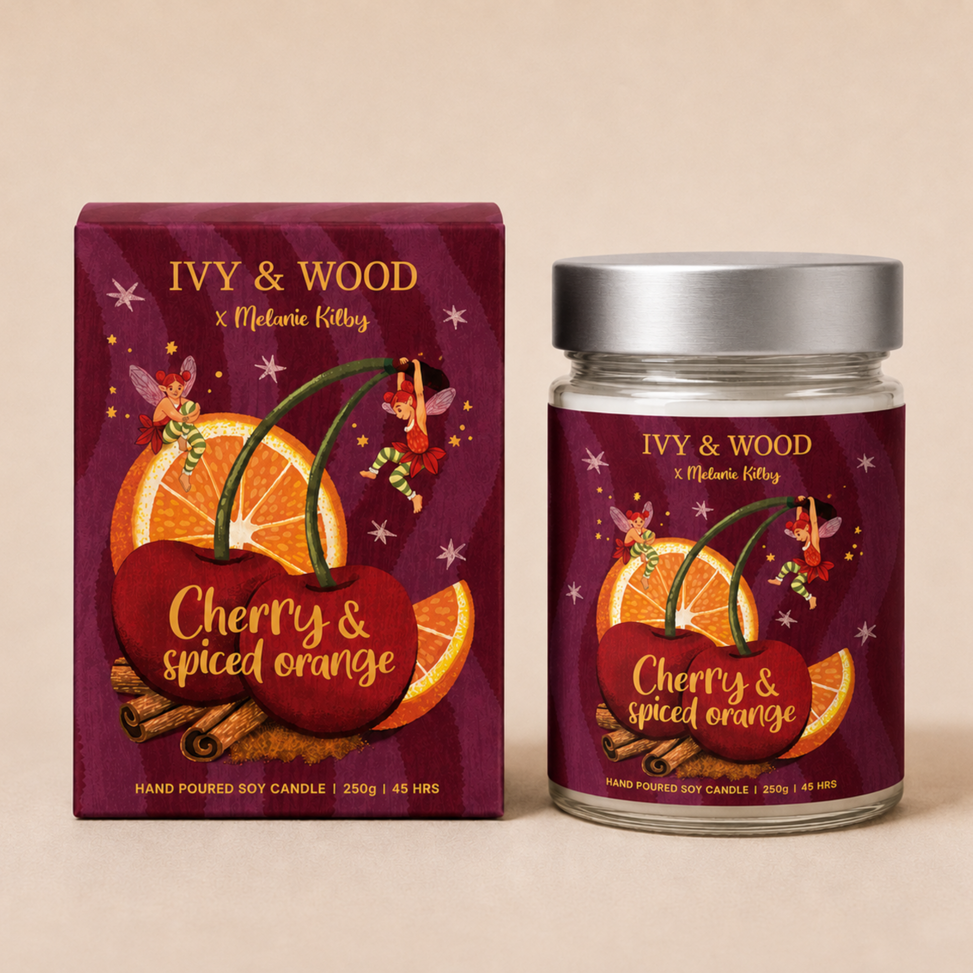 Cherry & Spiced Orange Limited Edition Christmas Candle