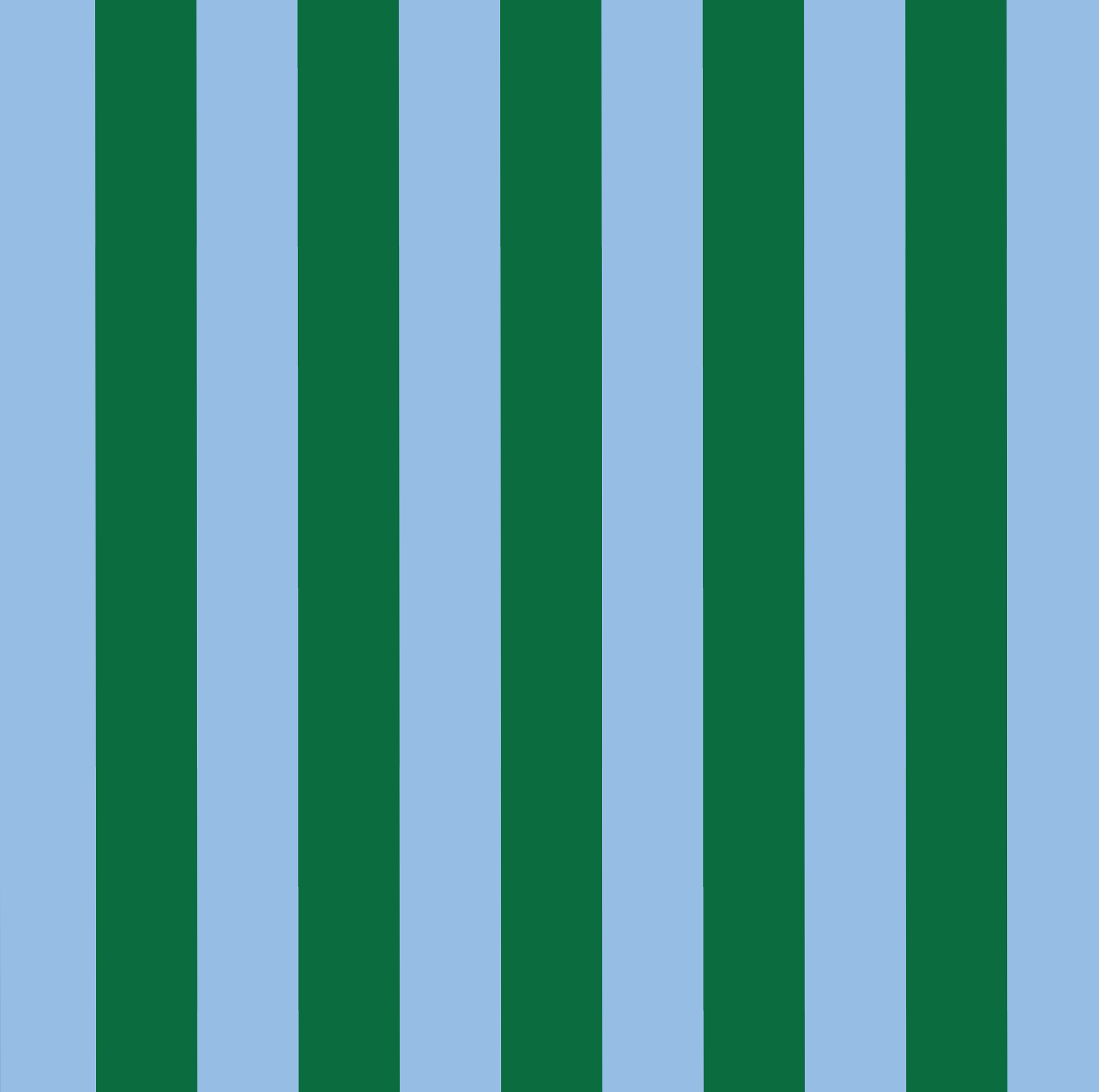 Green Blue Stripe Shopper Tote by Project Ten