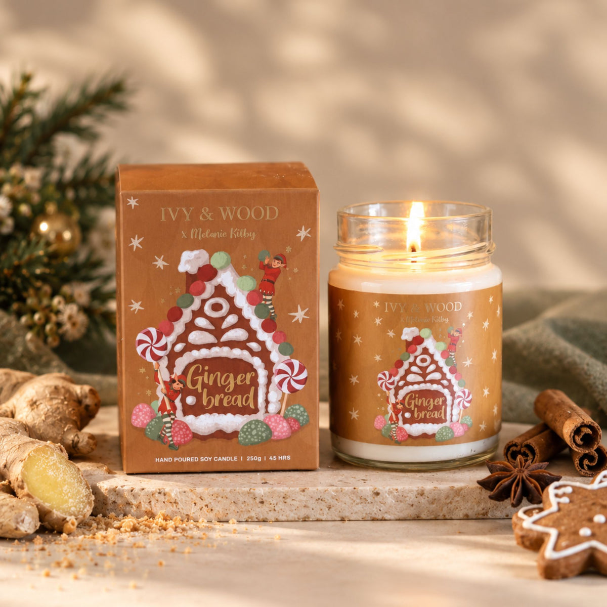 Gingerbread Limited Edition Christmas Candle